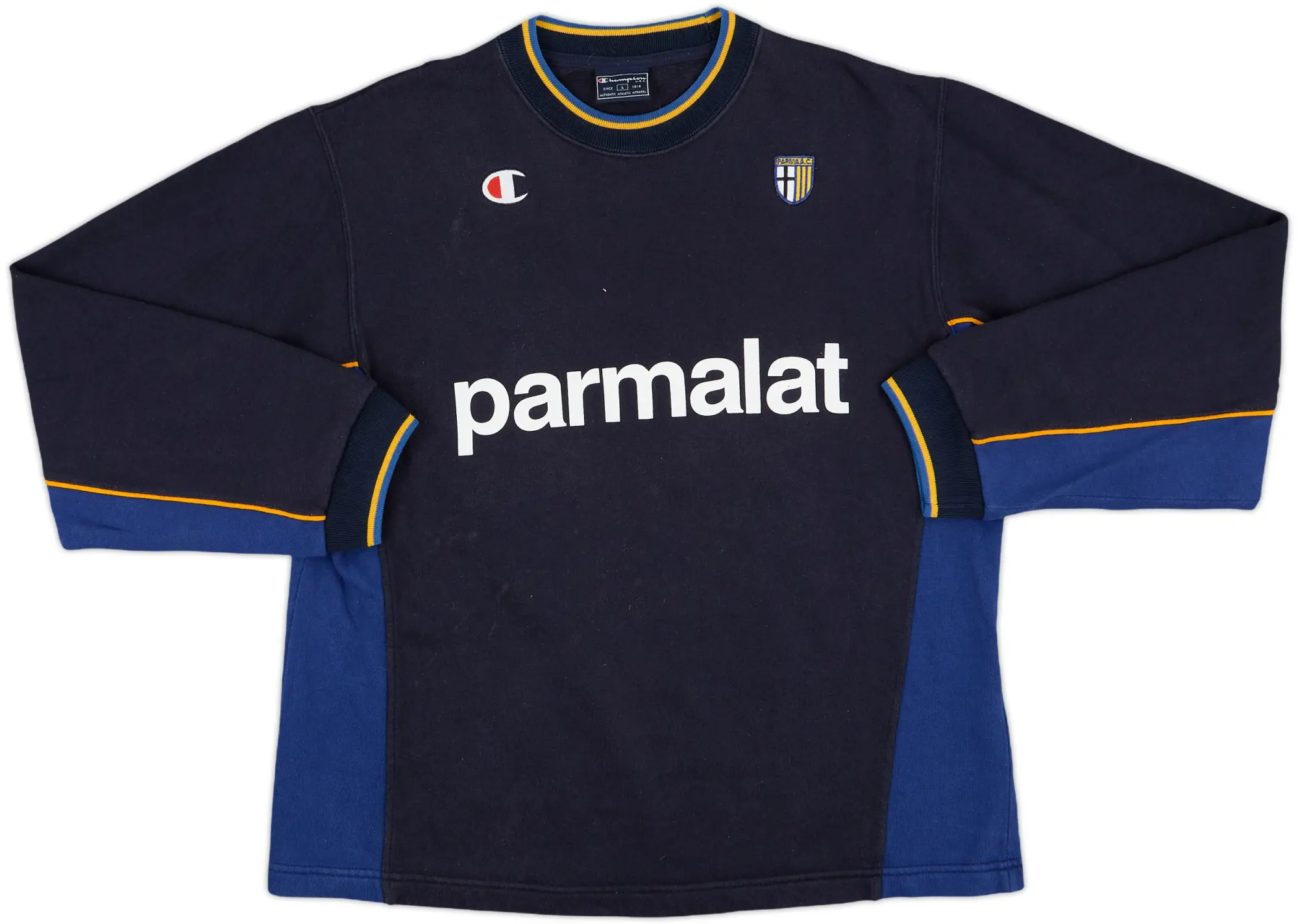 2001-02 Parma Champion Sweat Top - 7/10 - (L)