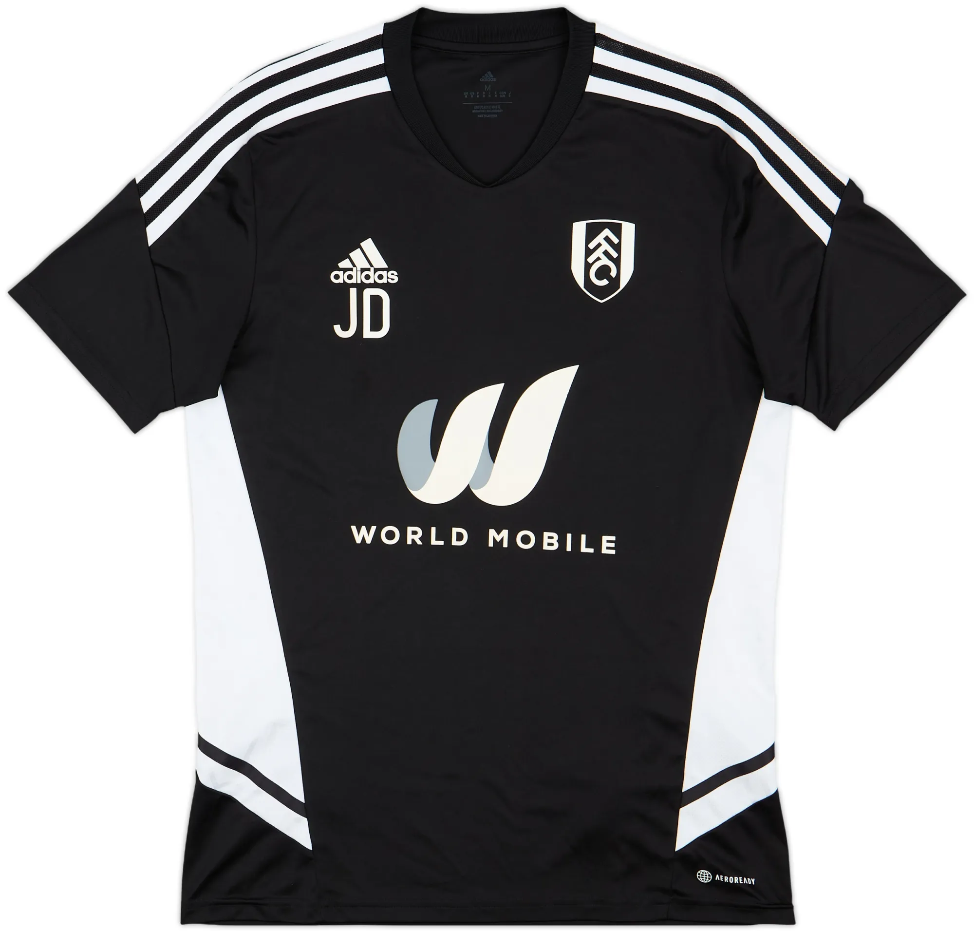 adidas Fulham Mens SS Home Shirt 2022/23