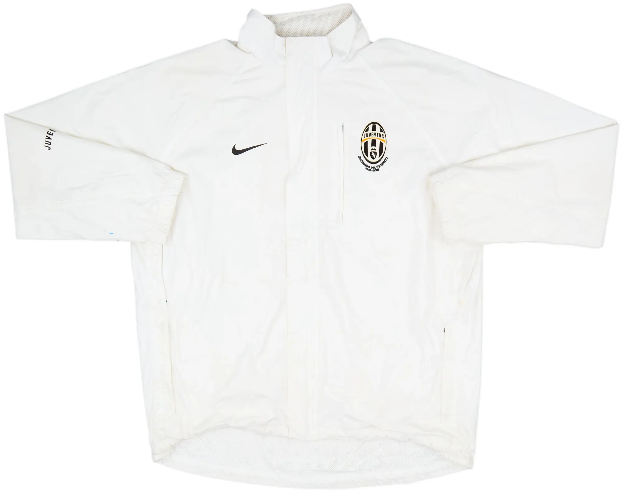2005-06 Juventus Nike Hooded Rain Jacket - 7/10 - (L)