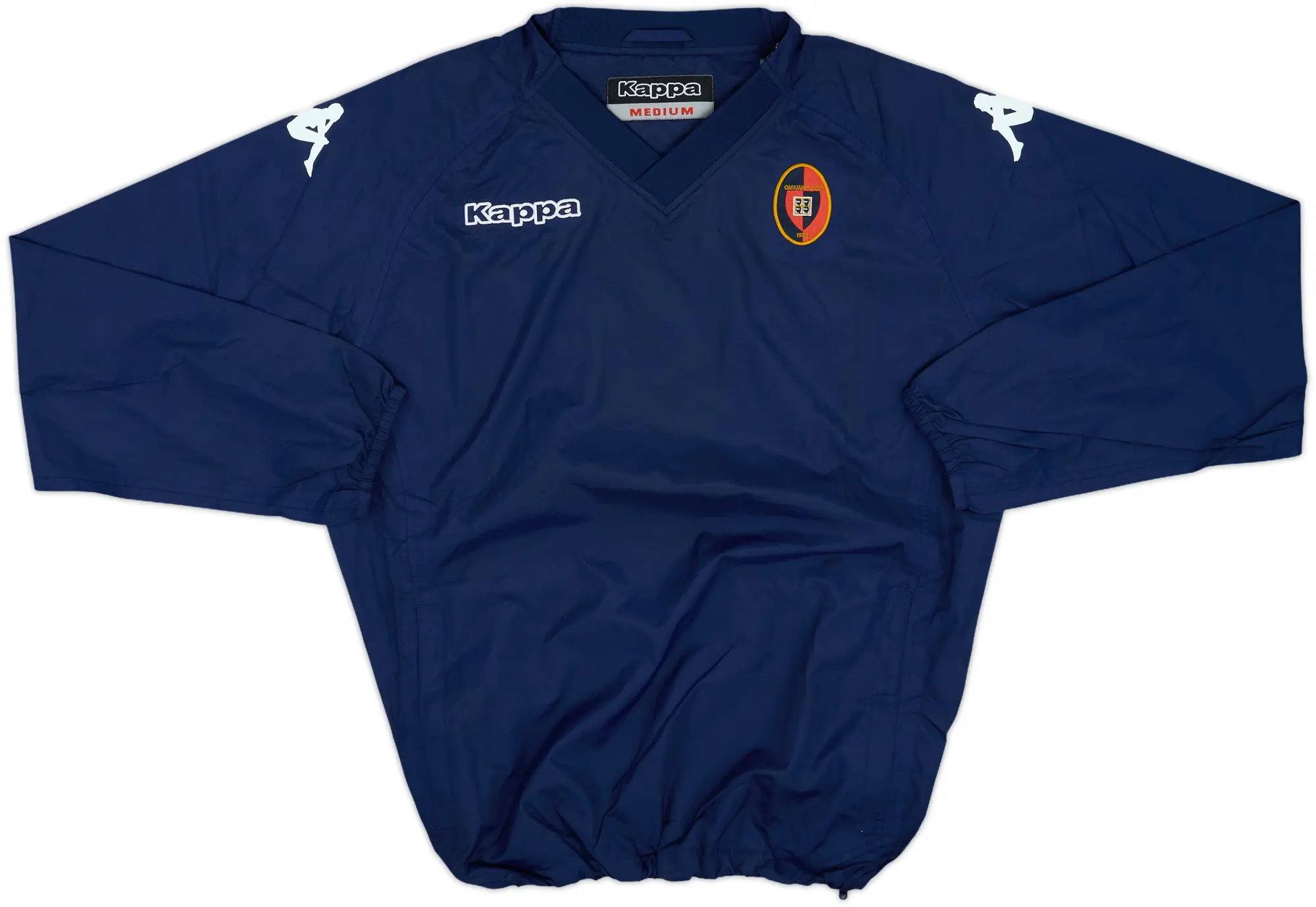 2014-15 Cagliari Kappa Sweat Top - 8/10 - (M)