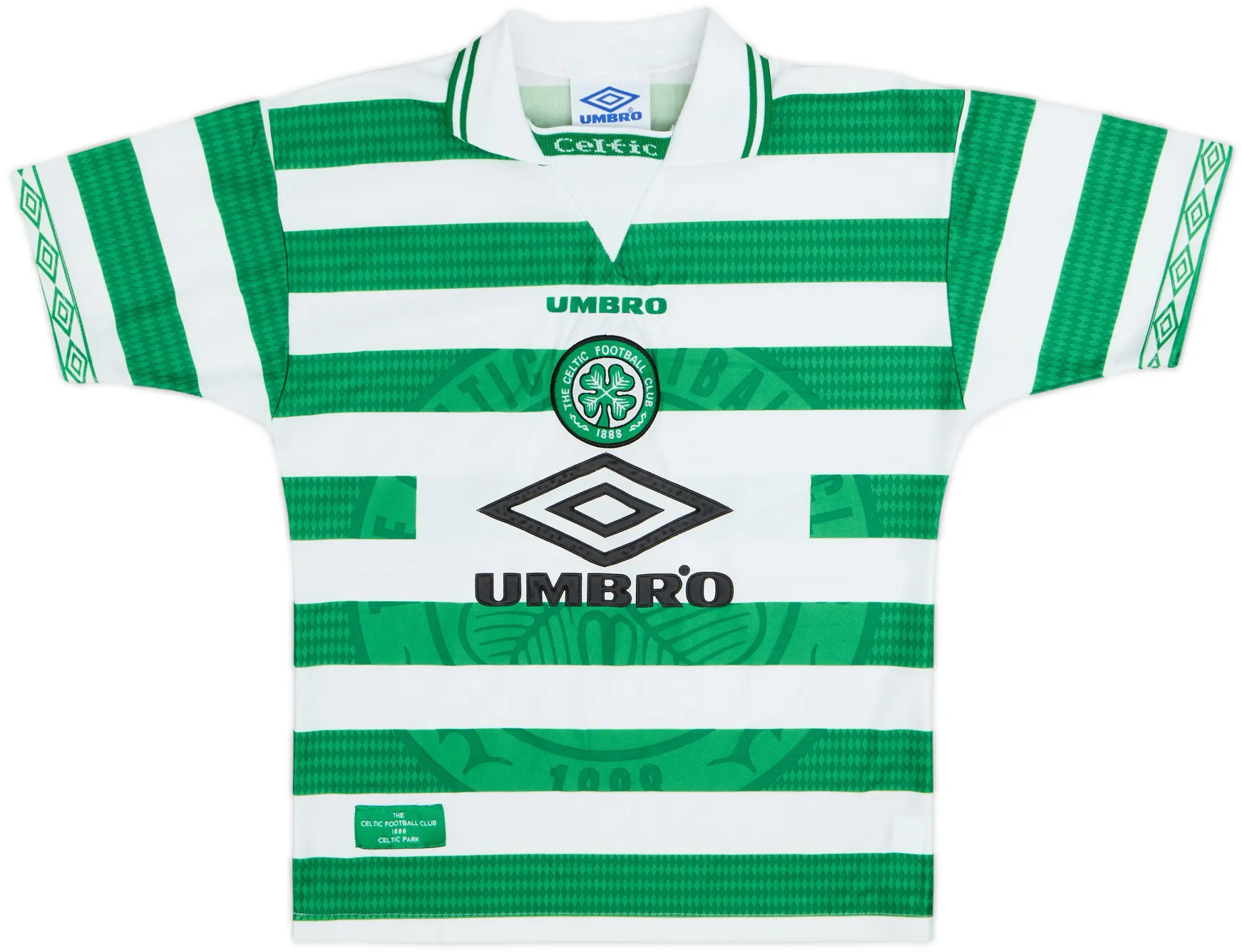 Umbro Celtic Boys SS Home Shirt 1997/99