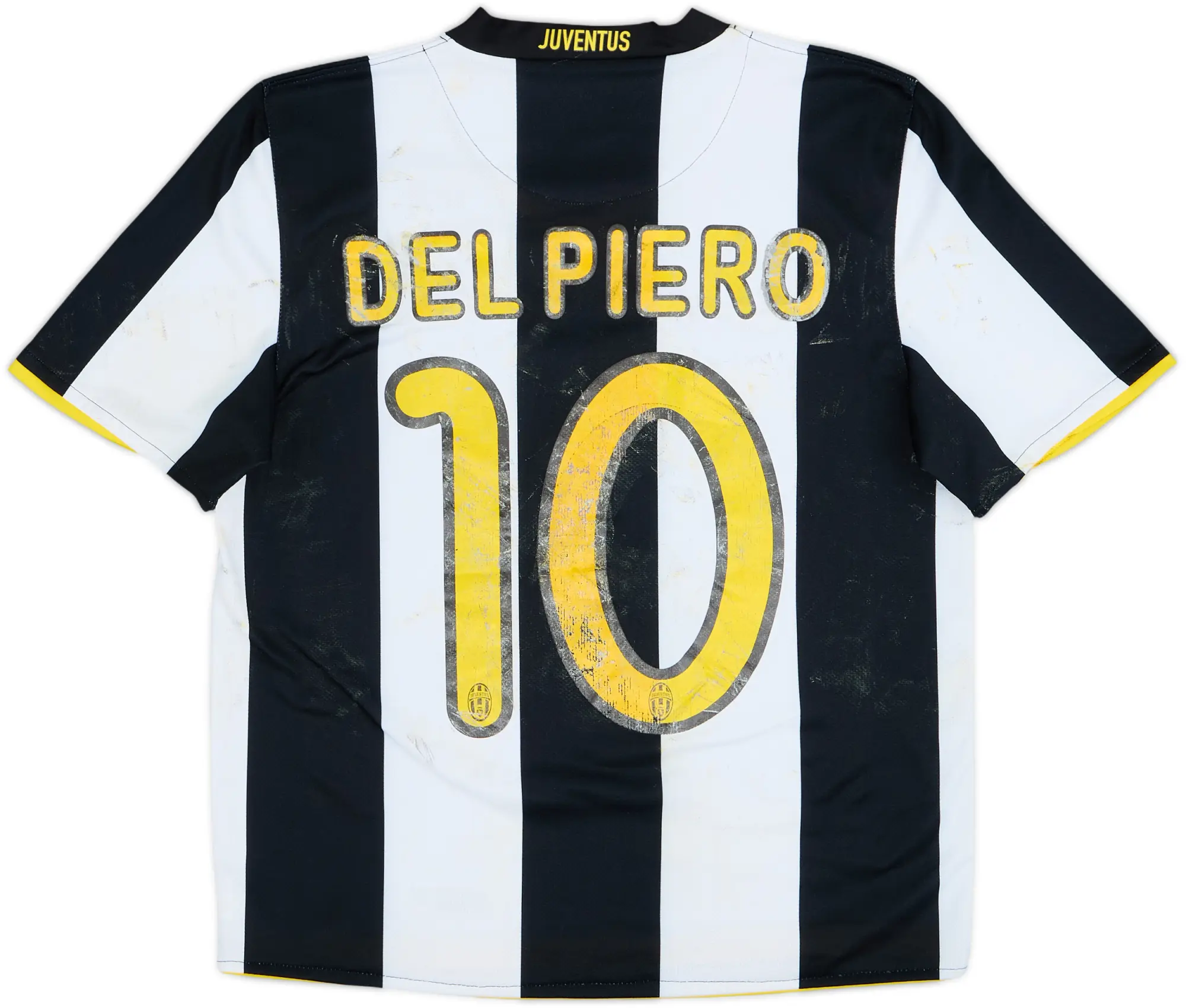 2008-09 Juventus Home Shirt Del Piero #10 - 3/10 - (S)