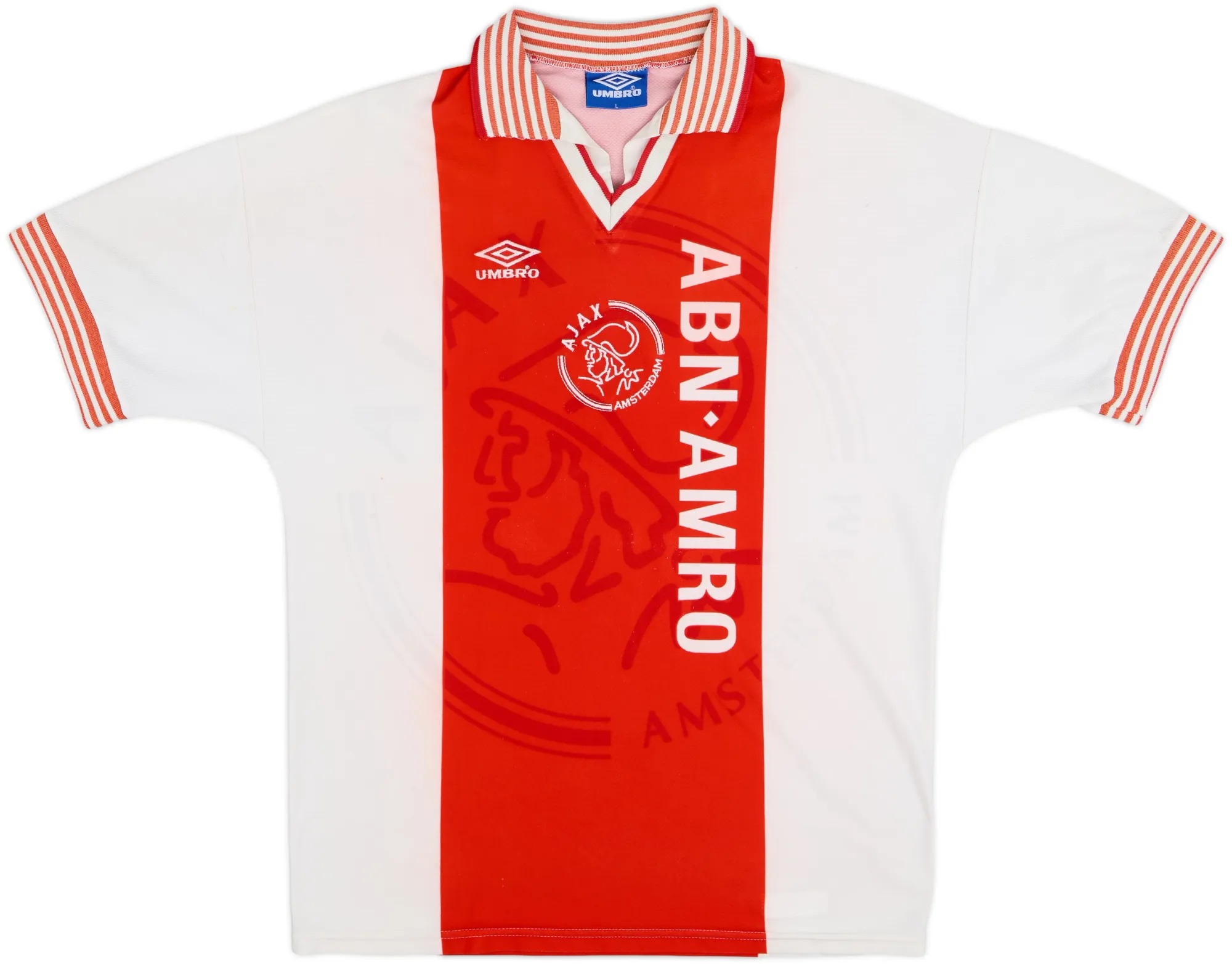 Umbro Ajax Mens SS Home Shirt 1995/96