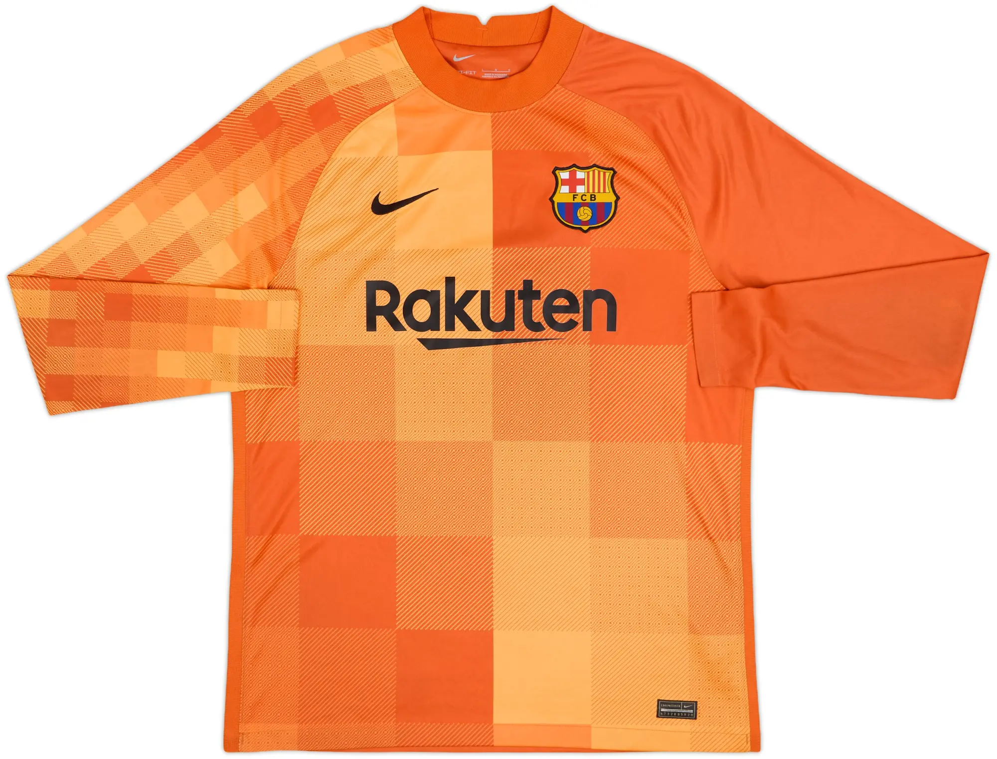 2021-22 Barcelona GK Shirt - 8/10 - (L)