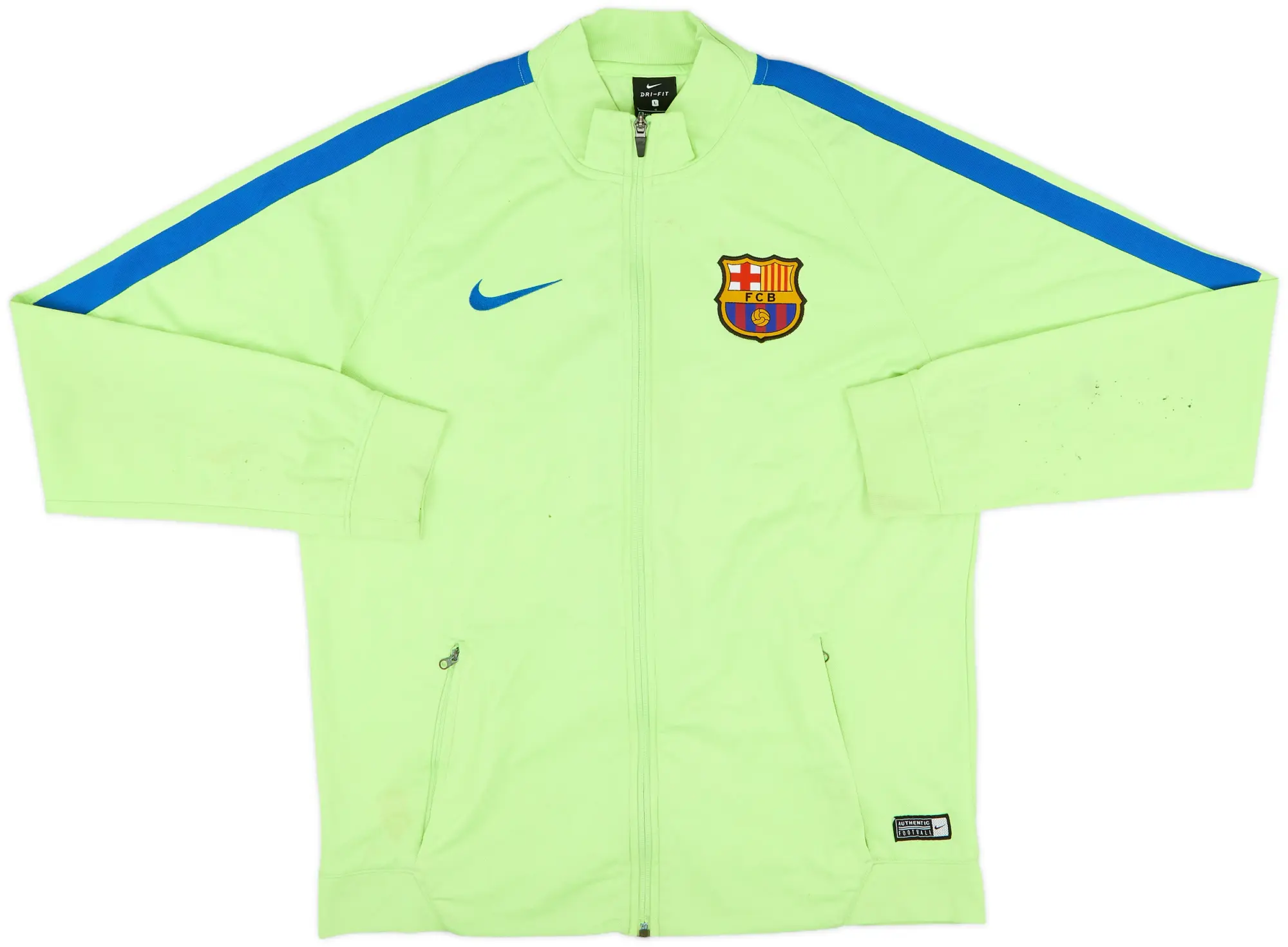 2017-18 Barcelona Nike Track Jacket - 5/10 - (L)