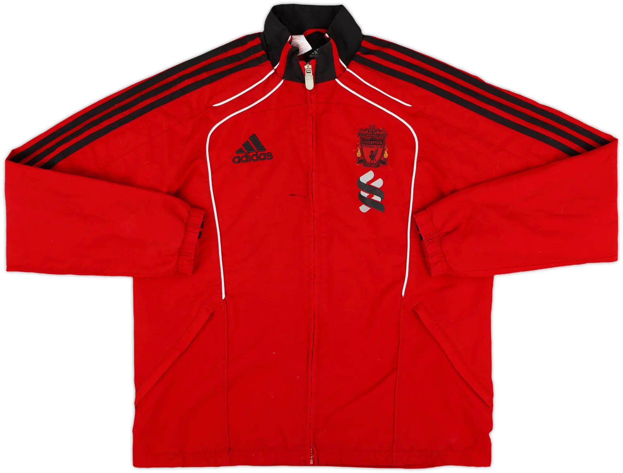2010-11 Liverpool adidas Track Jacket - 7/10 - (L.Boys)