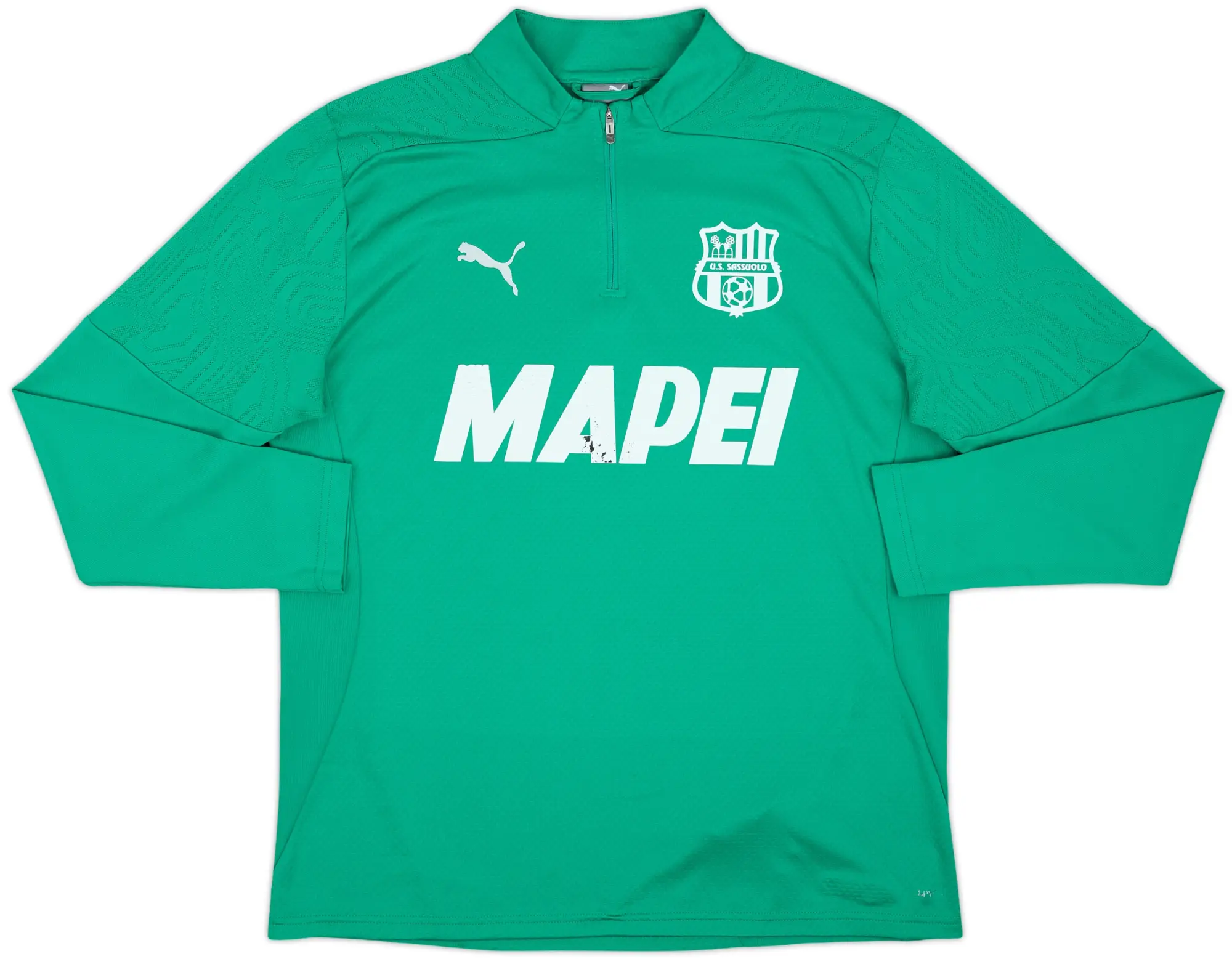 2024-25 Sassuolo Puma 1/4 Zip Drill Top - 5/10 - (L)