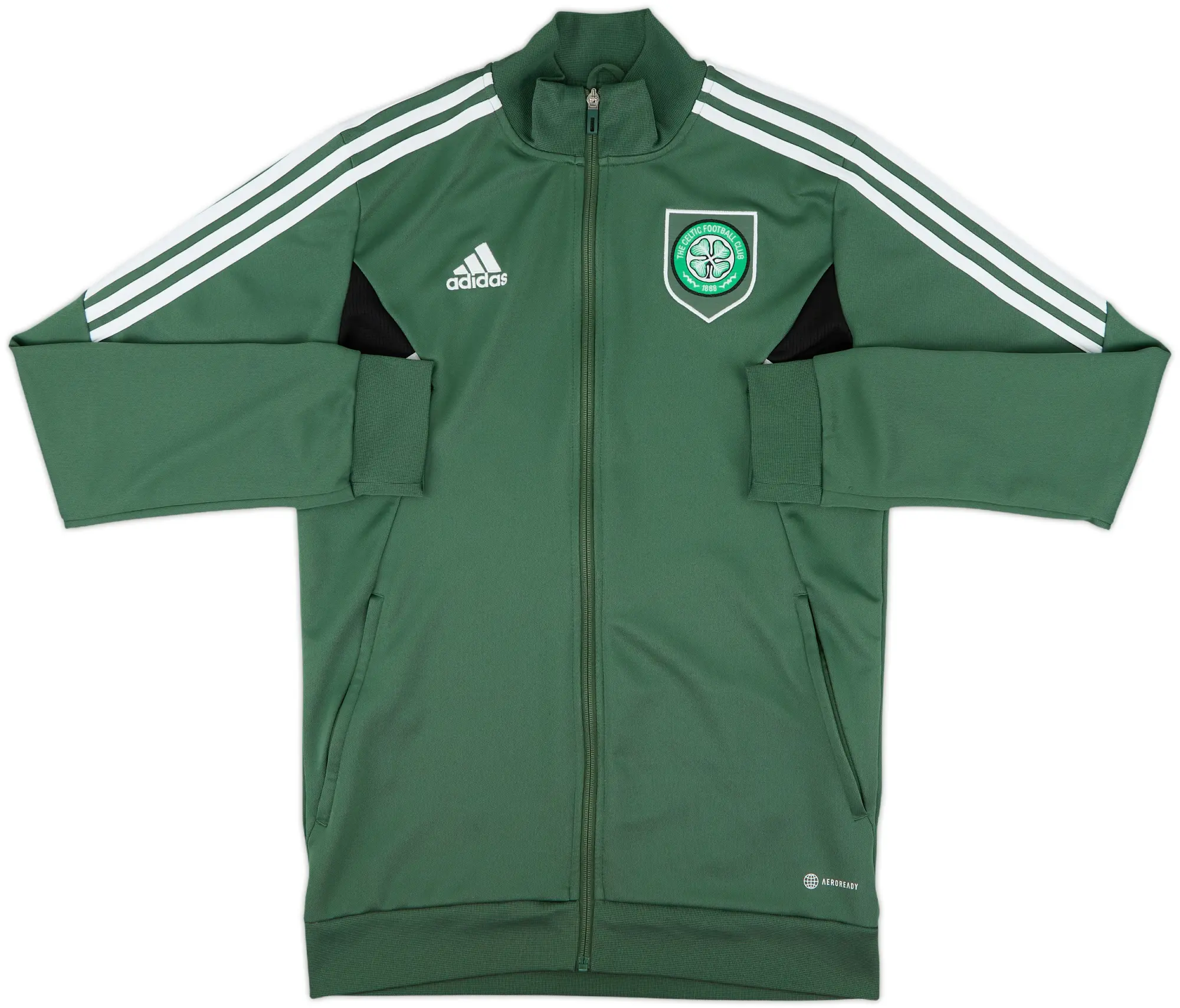 2022-23 Celtic adidas Player Issue Hooded Track Jacket #62 - 9/10 - (M)