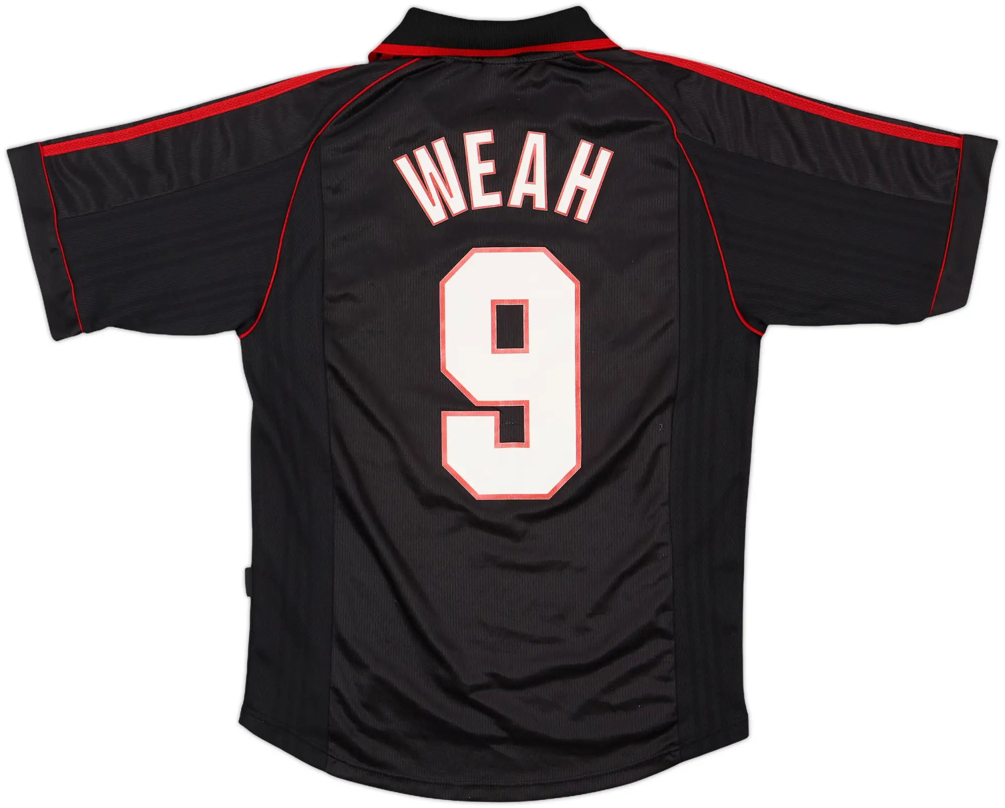 1998-99 AC Milan Third Shirt Weah #9 - 8/10 - (S)