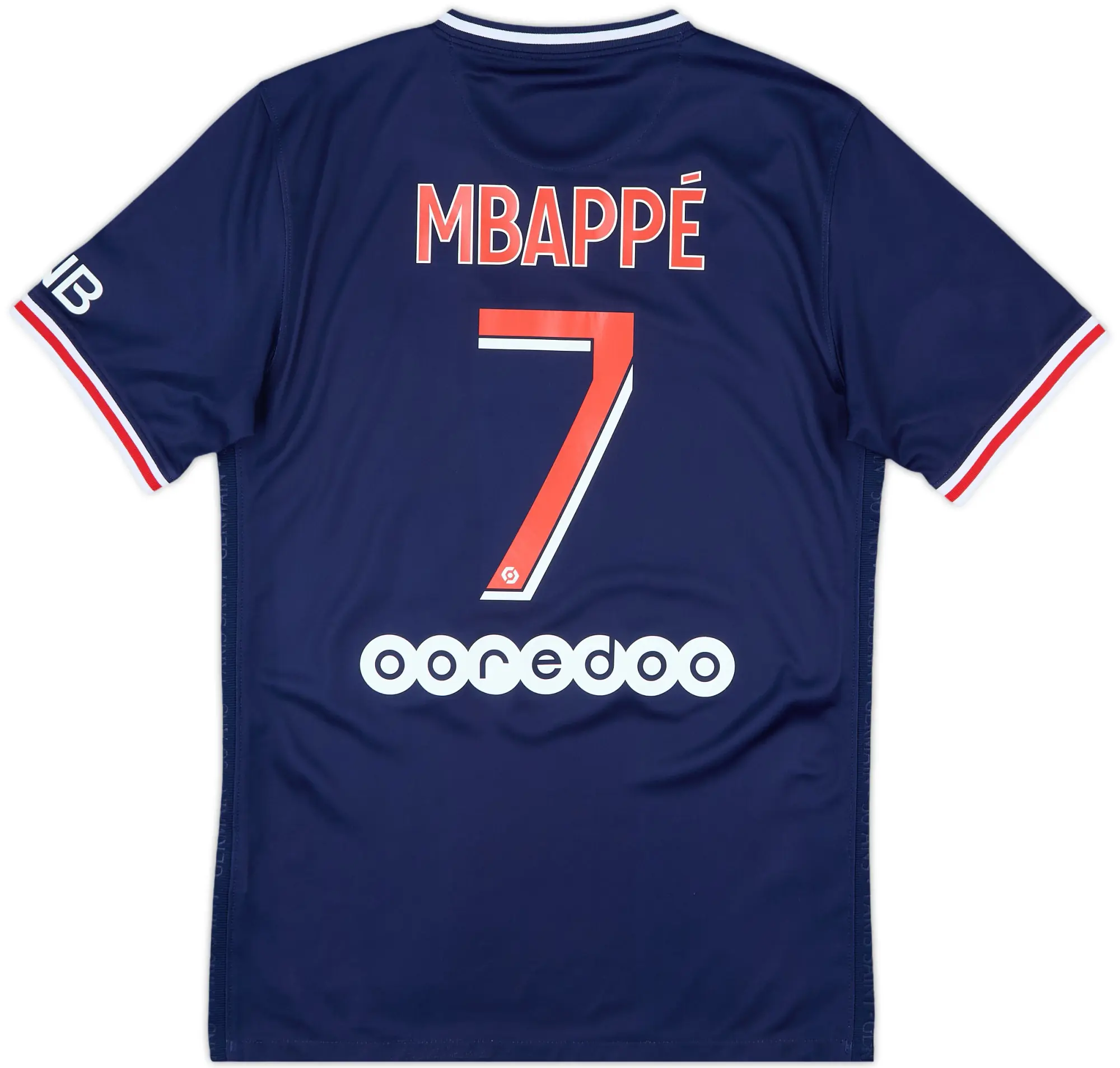 2020-21 Paris Saint-Germain Home Shirt Mbappe #7 - 10/10 - (S)