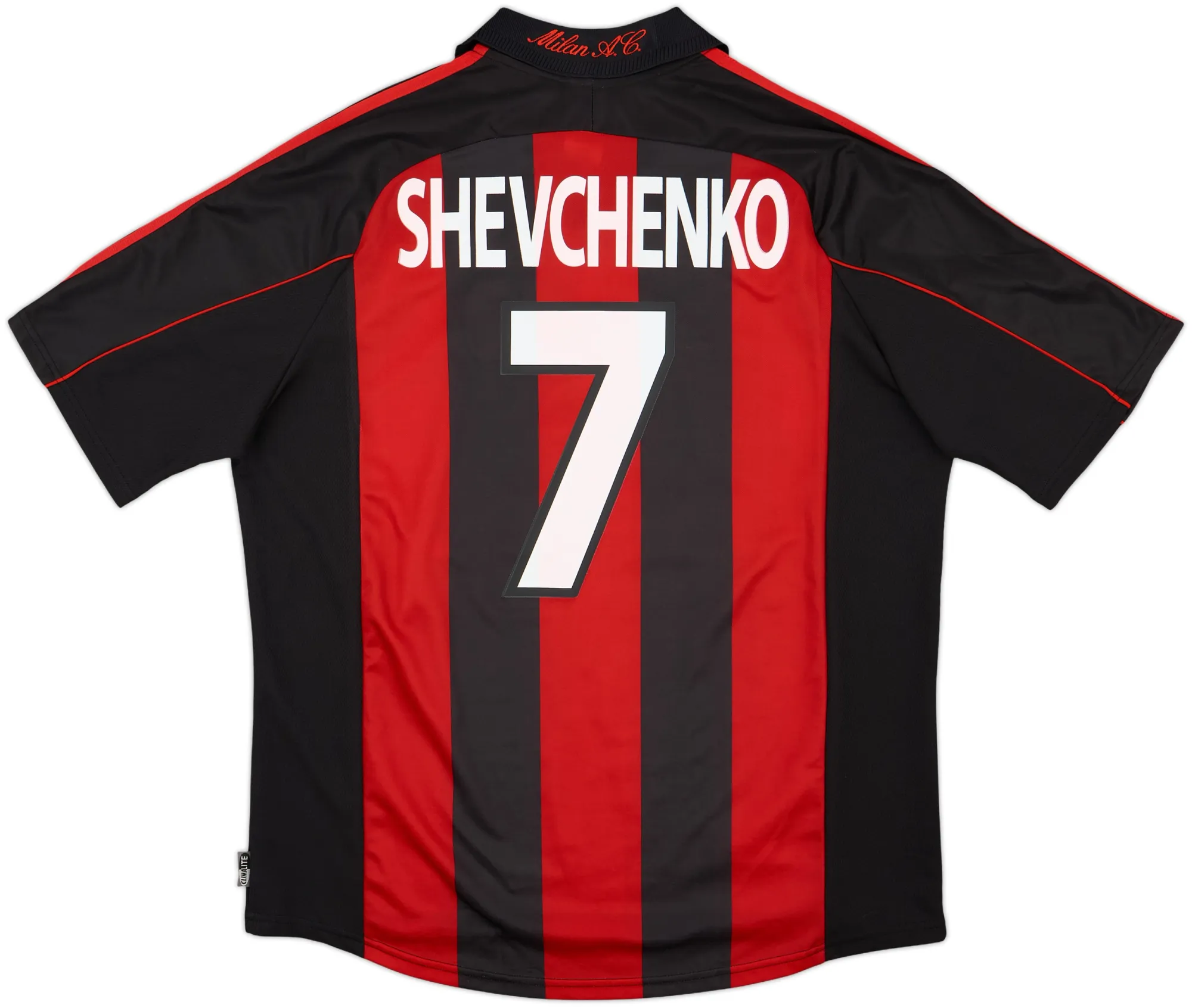 adidas AC Milan Mens SS Home Shirt 2000/02