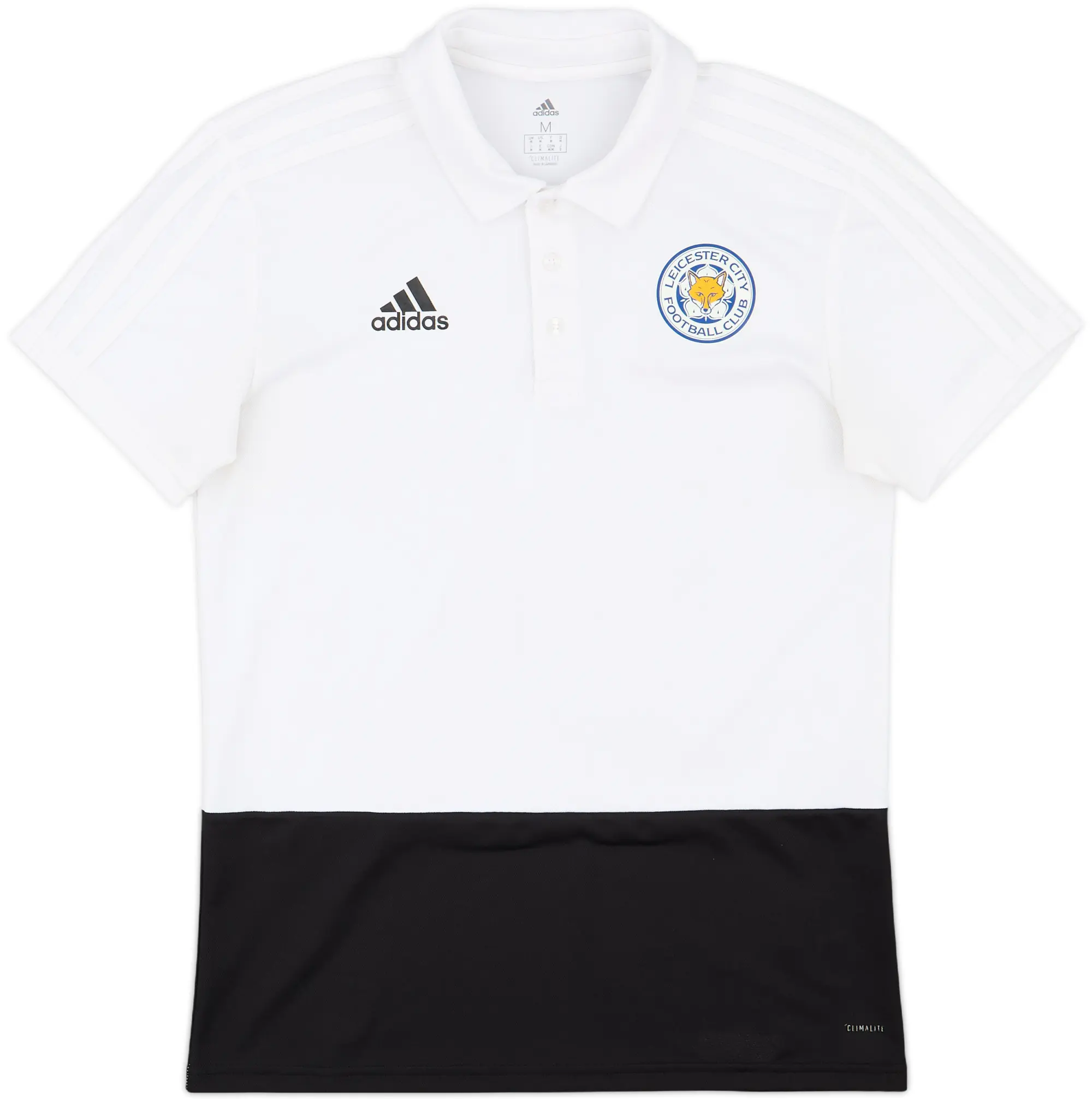 2017-18 Leicester City adidas Polo Shirt - 9/10 - (M)
