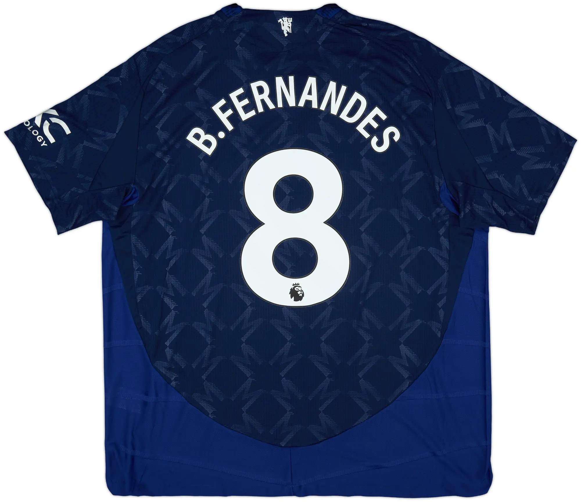 2024-25 Manchester United Authentic Away Shirt B.Fernandes #8 - 8/10 - (XXL)