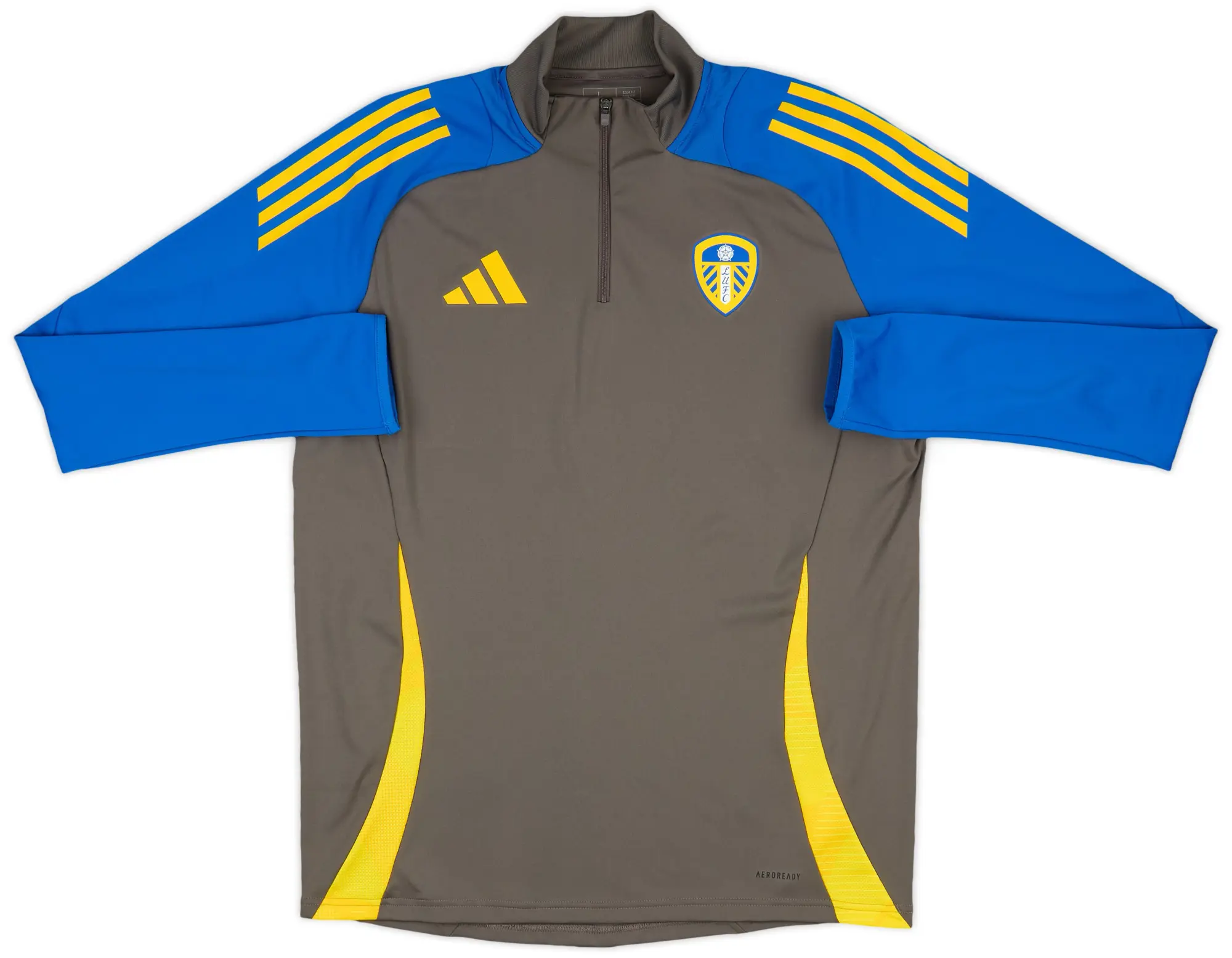 2024-25 Leeds United adidas 1/4 Zip Training Top (3XL)