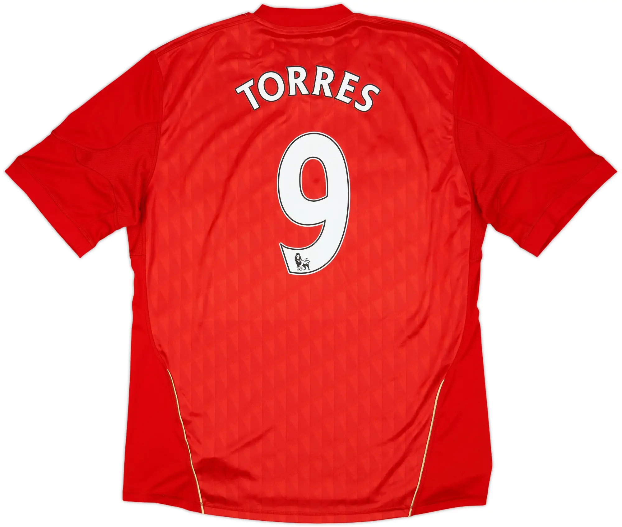 2010-12 Liverpool Home Shirt Torres #9 - 5/10 - (XL)