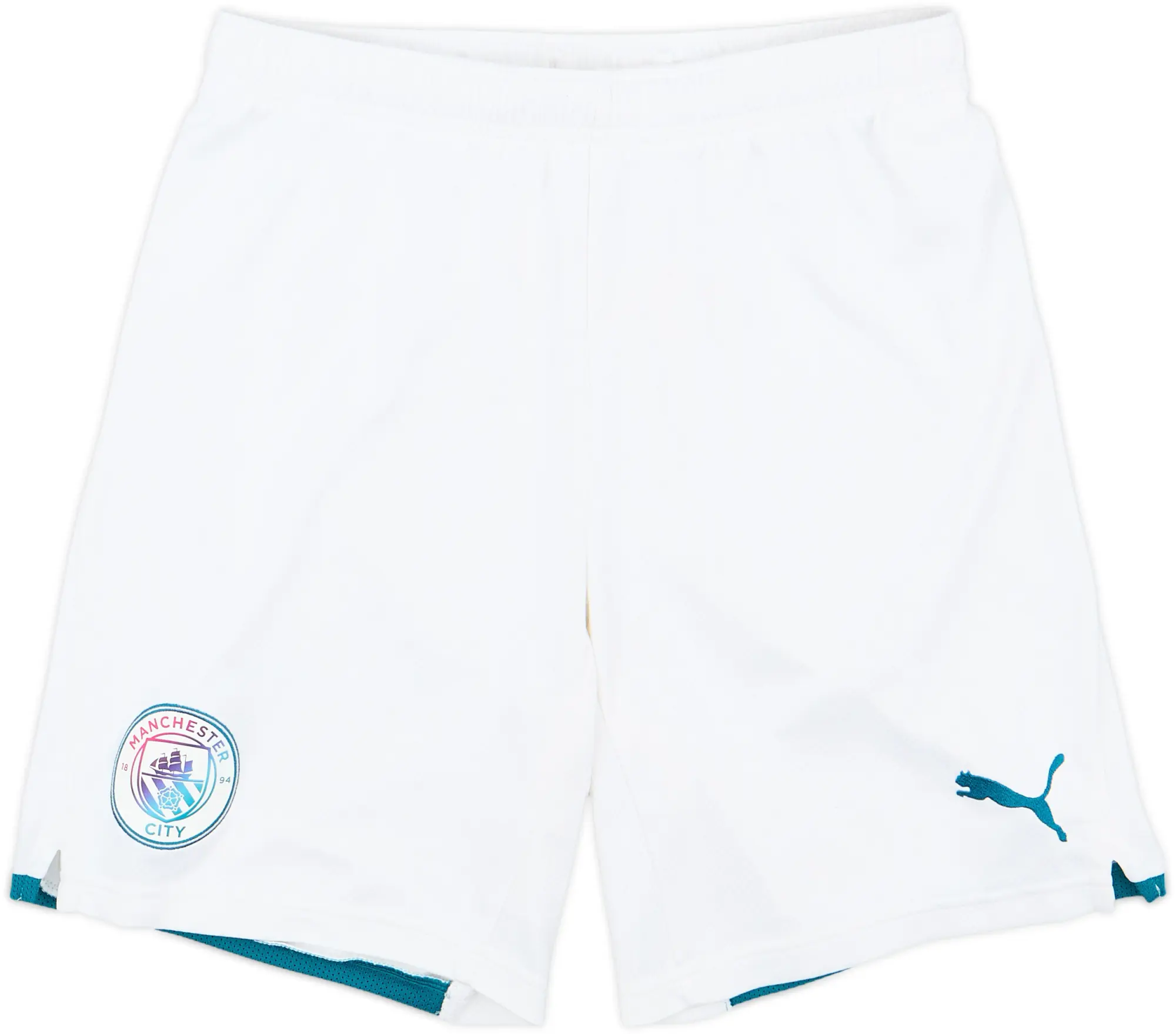 2021-22 Manchester City Away Shorts - 9/10 - (S)