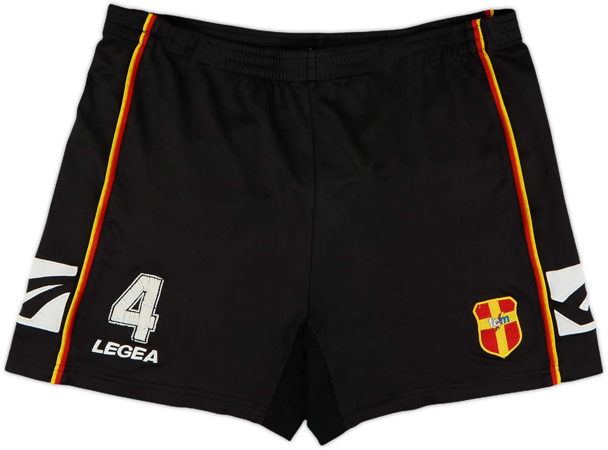 Legea Messina Mens Player Issue Home Shorts 2005/06