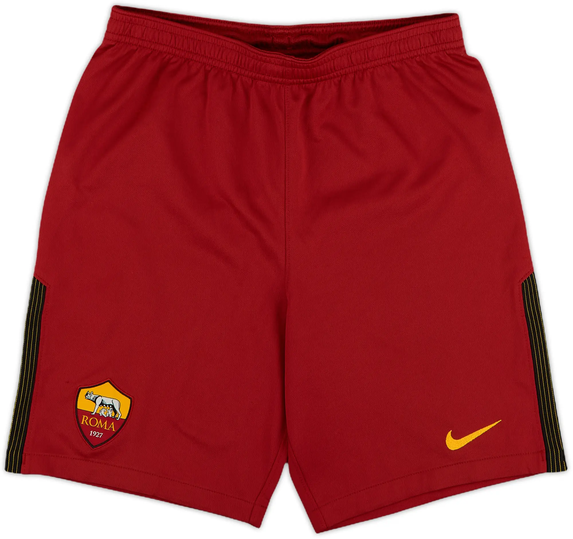 2017-18 Roma Home Shorts - 9/10 - (L.Boys)