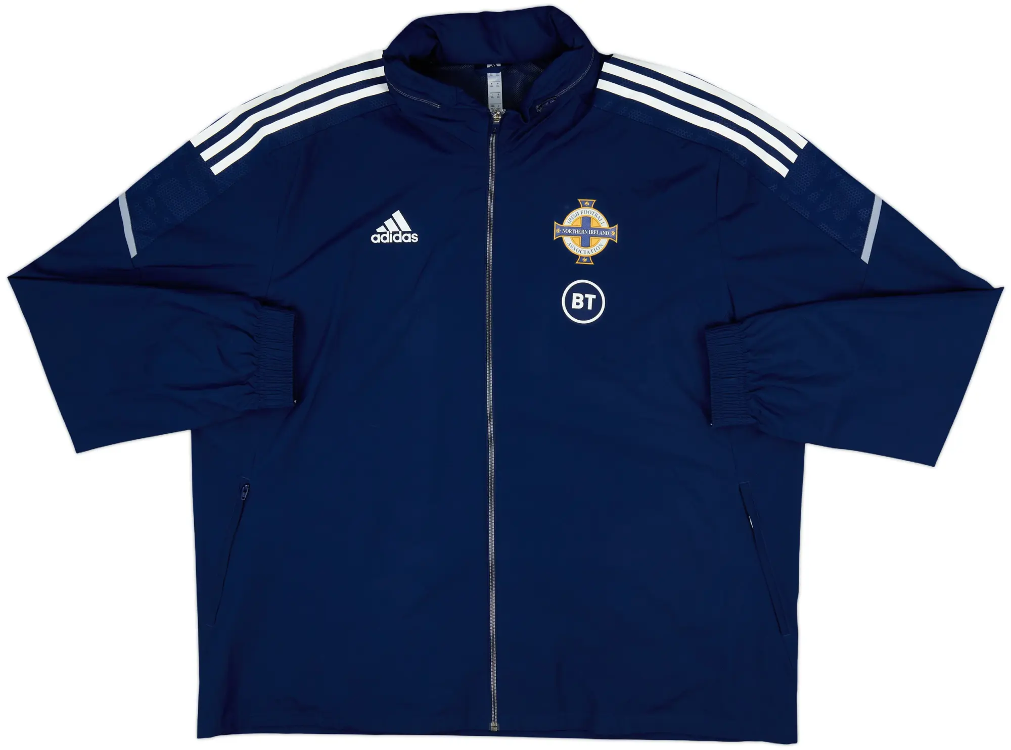 2021-22 Northern Ireland adidas Hooded Rain Jacket - 10/10 - (XXL)