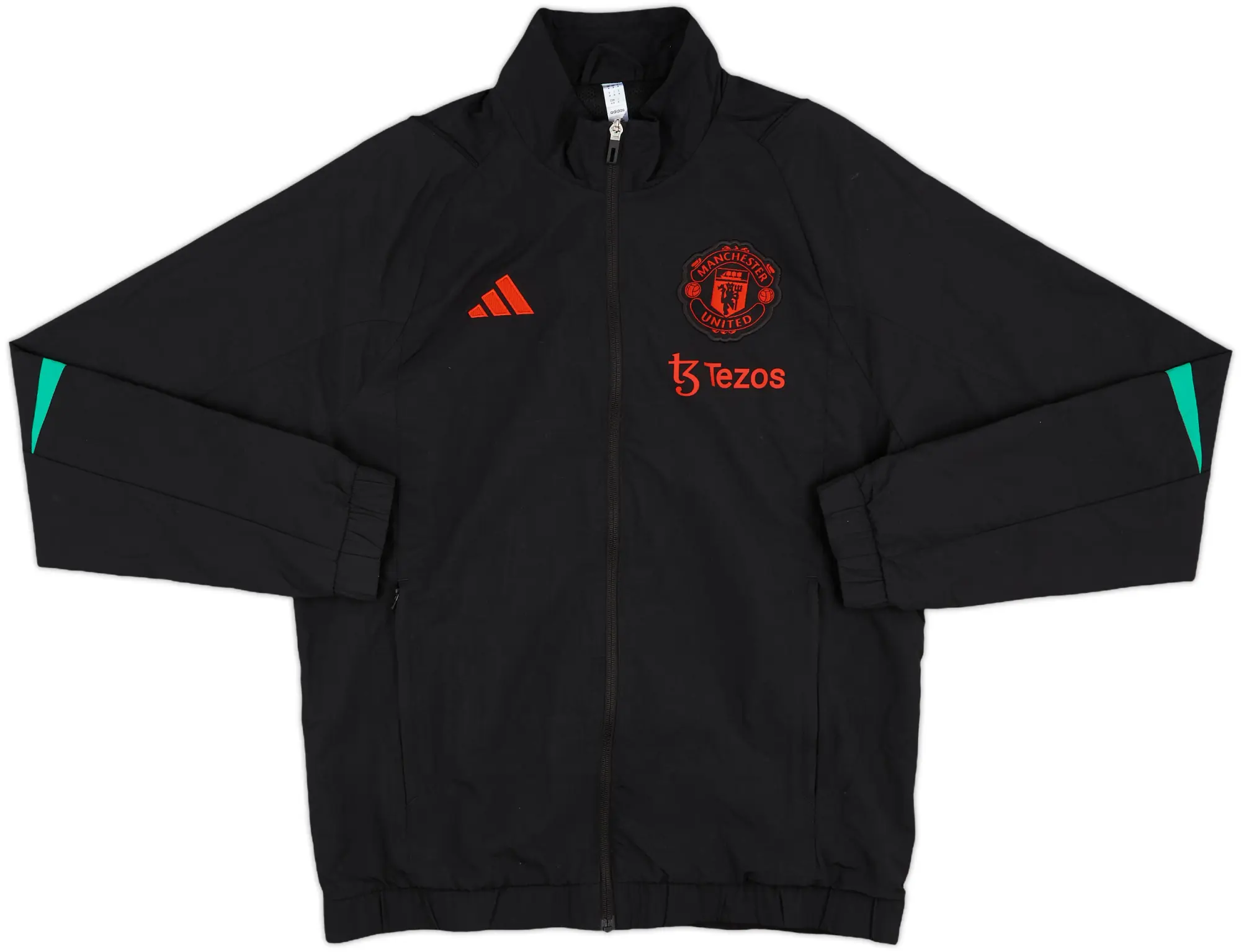 2023-24 Manchester United adidas Track Jacket - 8/10 - (M)