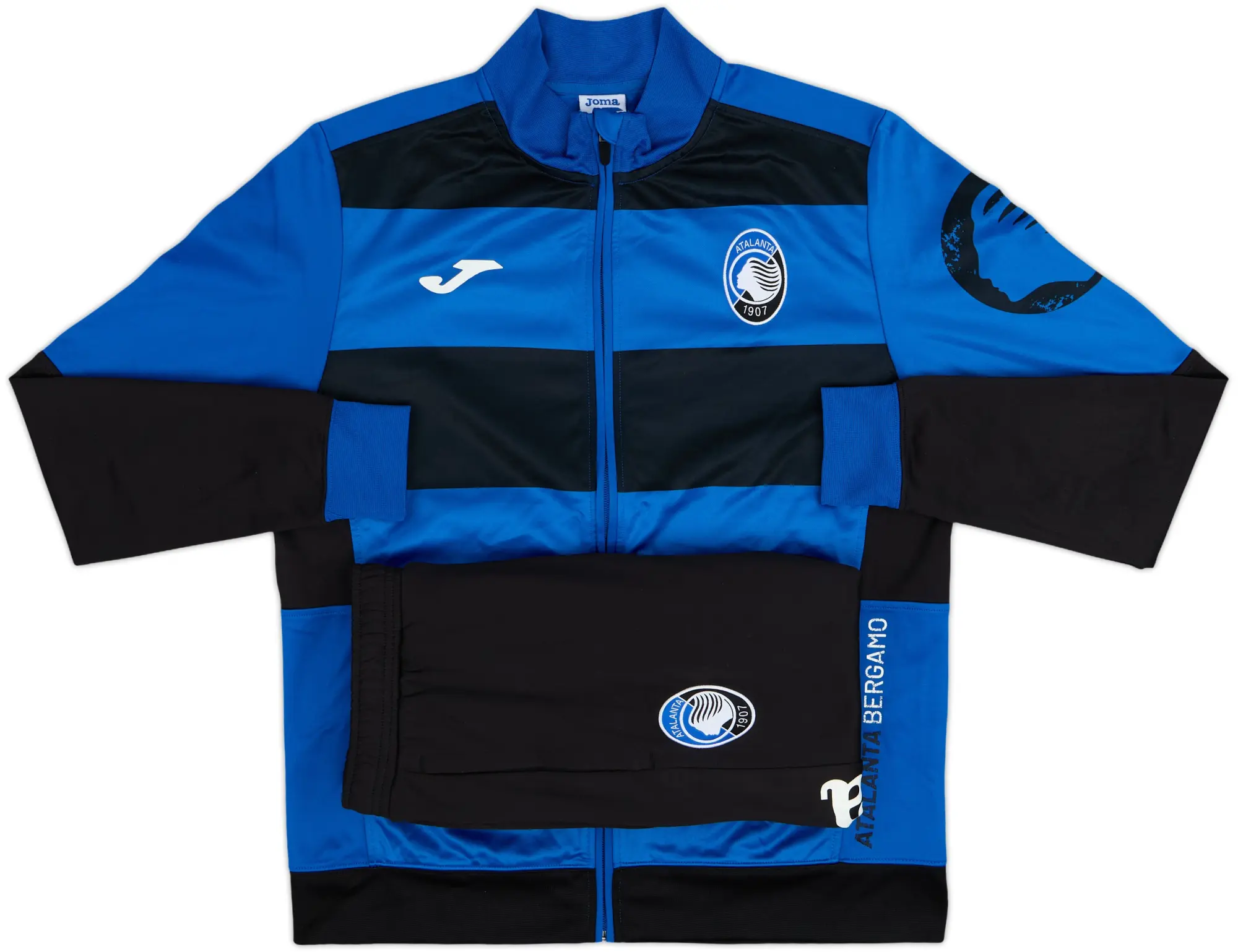 2021-22 Atalanta Joma Full Tracksuit - 9/10 - (M)