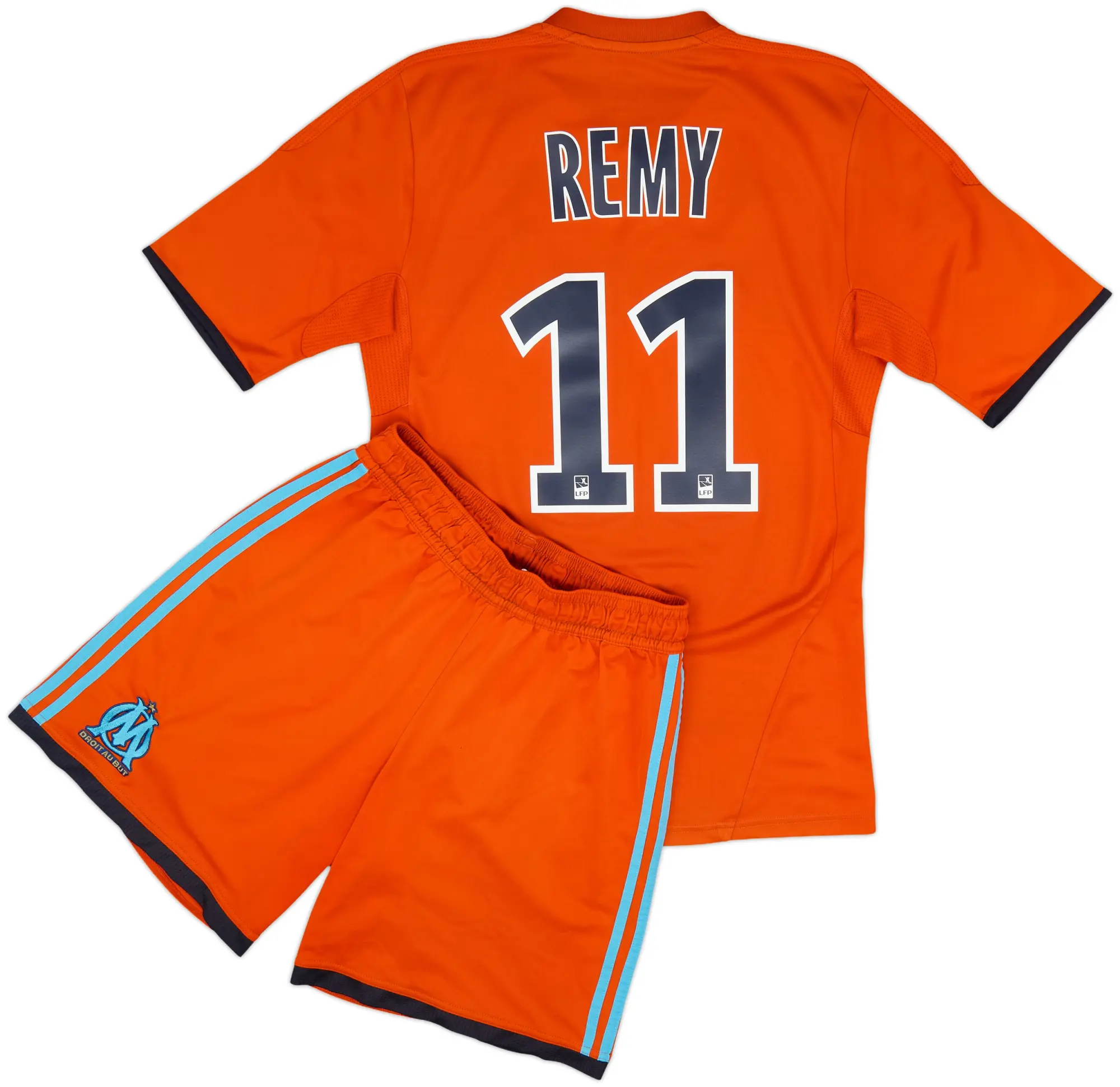 2011-12 Olympique Marseille Third Shirt & Shorts Remy #11 - 9/10 - (S)