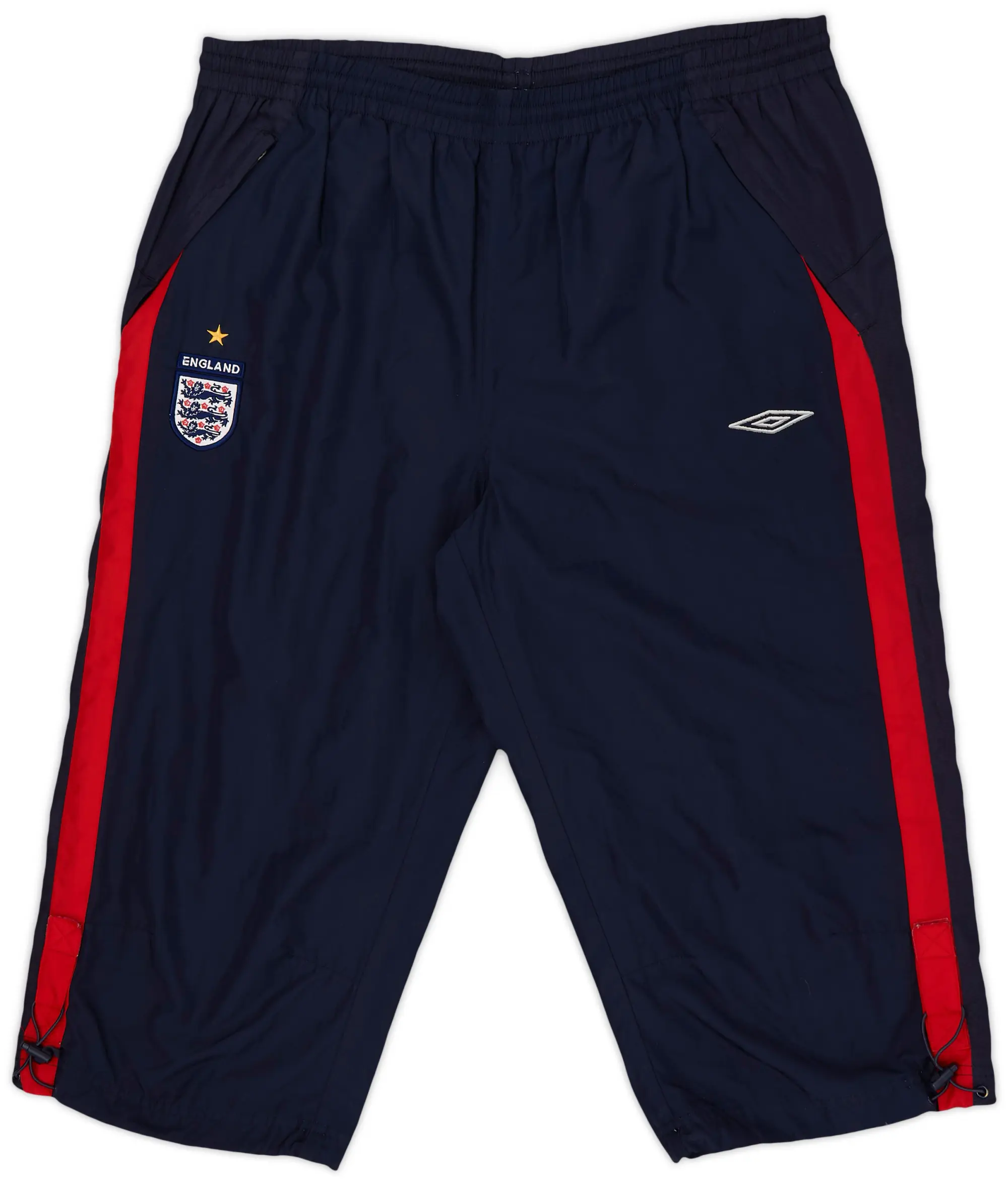 2006-08 England Umbro 3/4 Training Pants - 7/10 - (L)