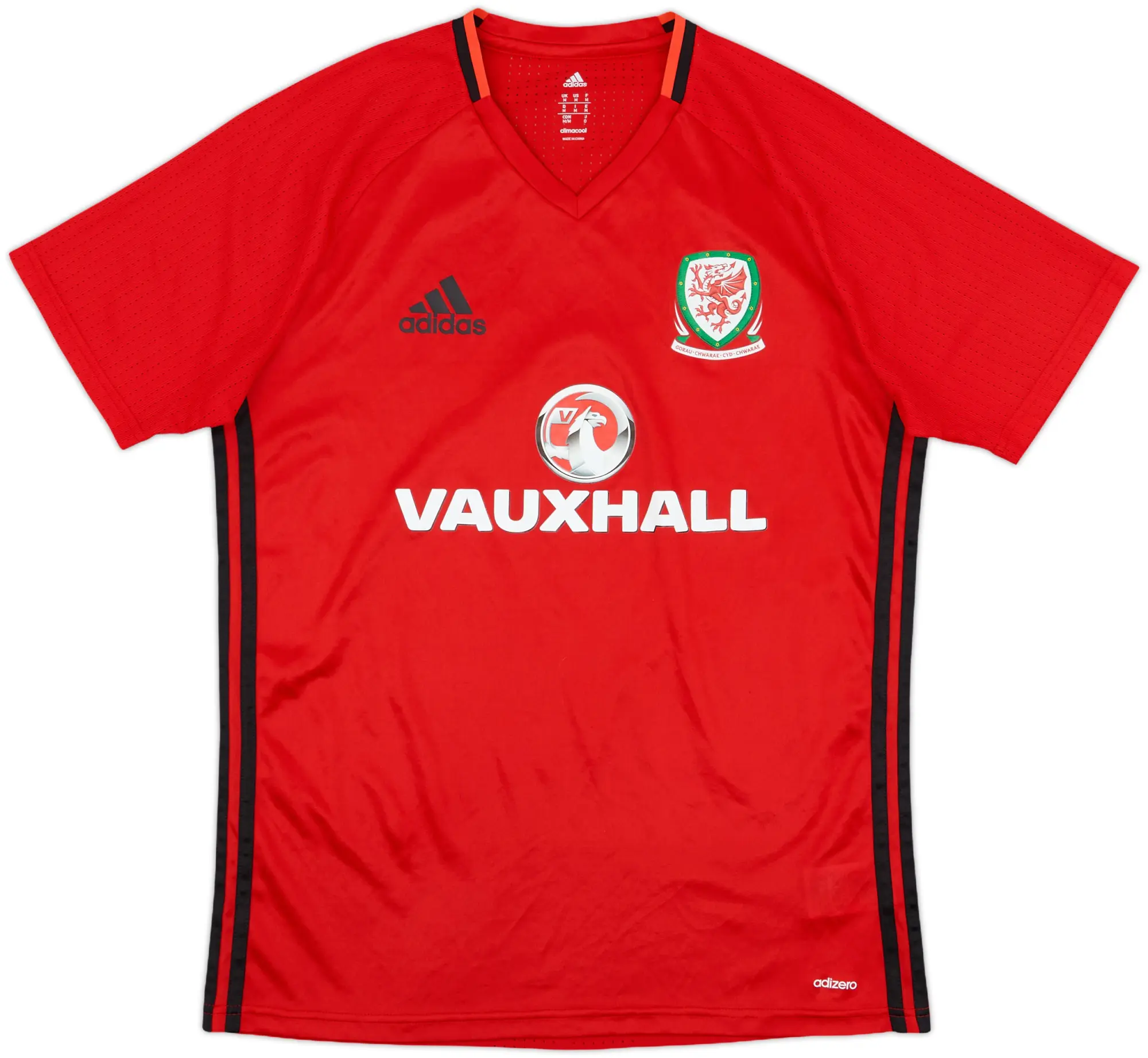 2016-17 Wales adizero Training Shirt - 9/10 - (M)