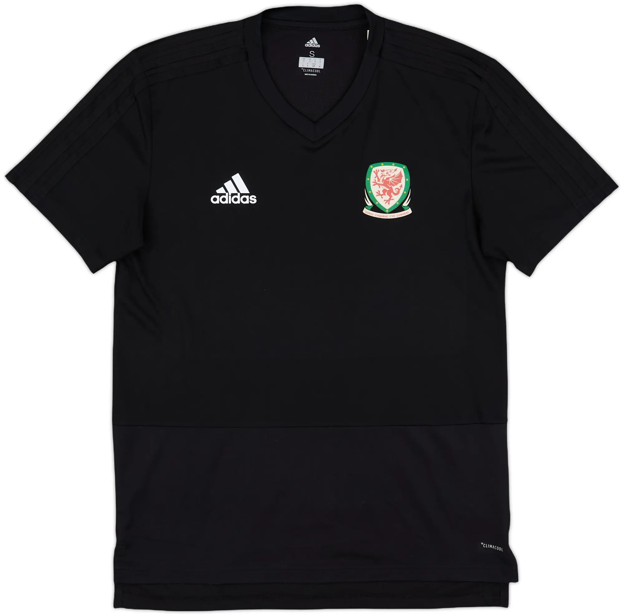 2018-19 Wales adidas Training Shirt - 10/10 - (S)