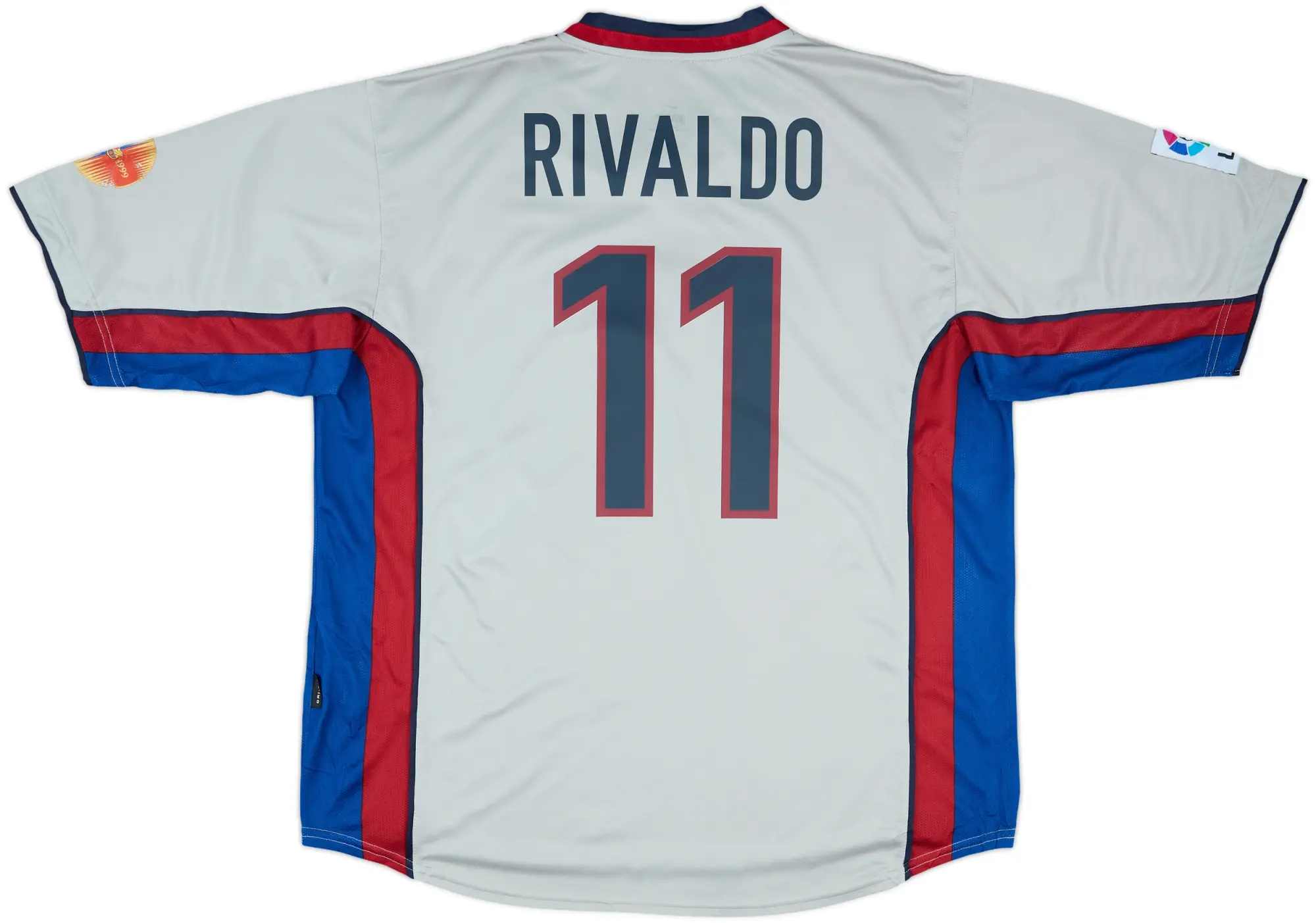 1998-01 Barcelona Away Shirt Rivaldo #11 - 8/10 - (XXL)