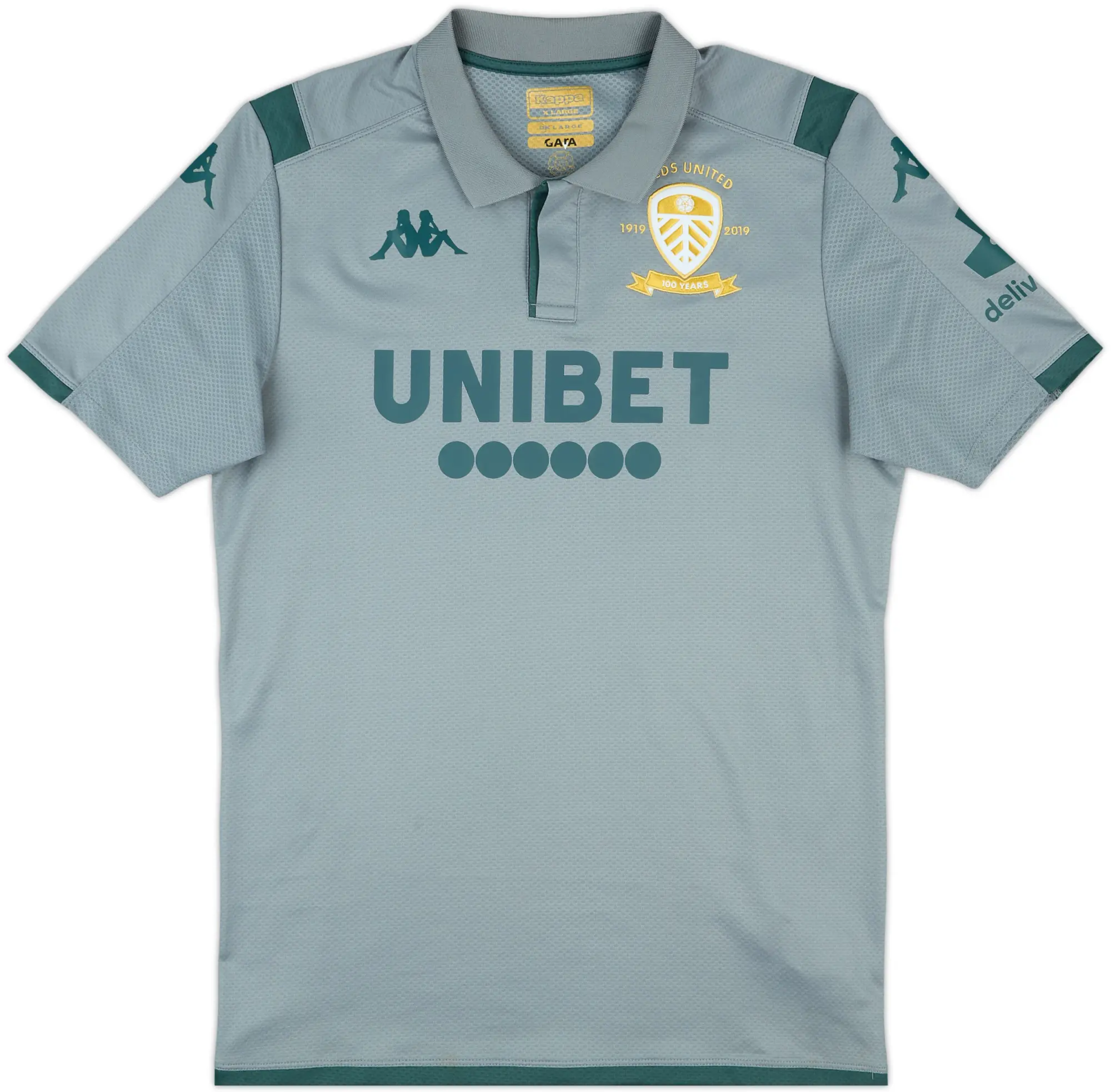 2019-20 Leeds United Kappa Polo Shirt - 10/10 - (L)
