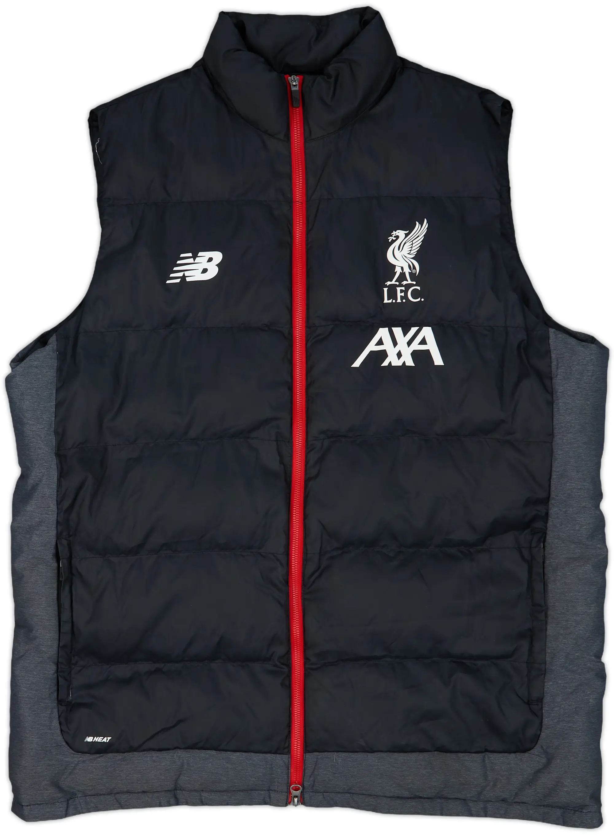 2018-19 Liverpool New Balance Padded Gilet - 8/10 - (XXL)