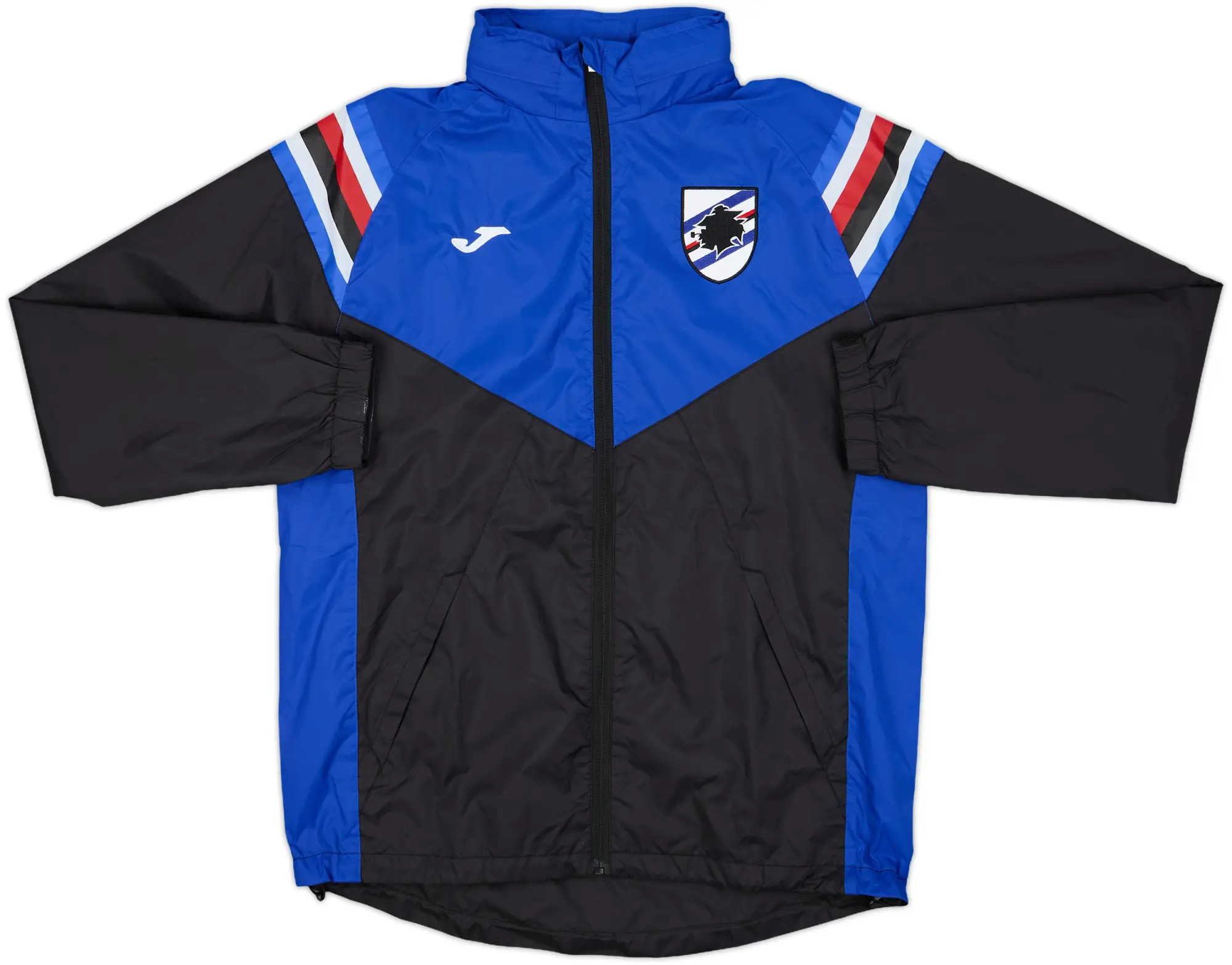 2019-20 Sampdoria Joma Hooded Rain Jacket - 8/10 - (S)
