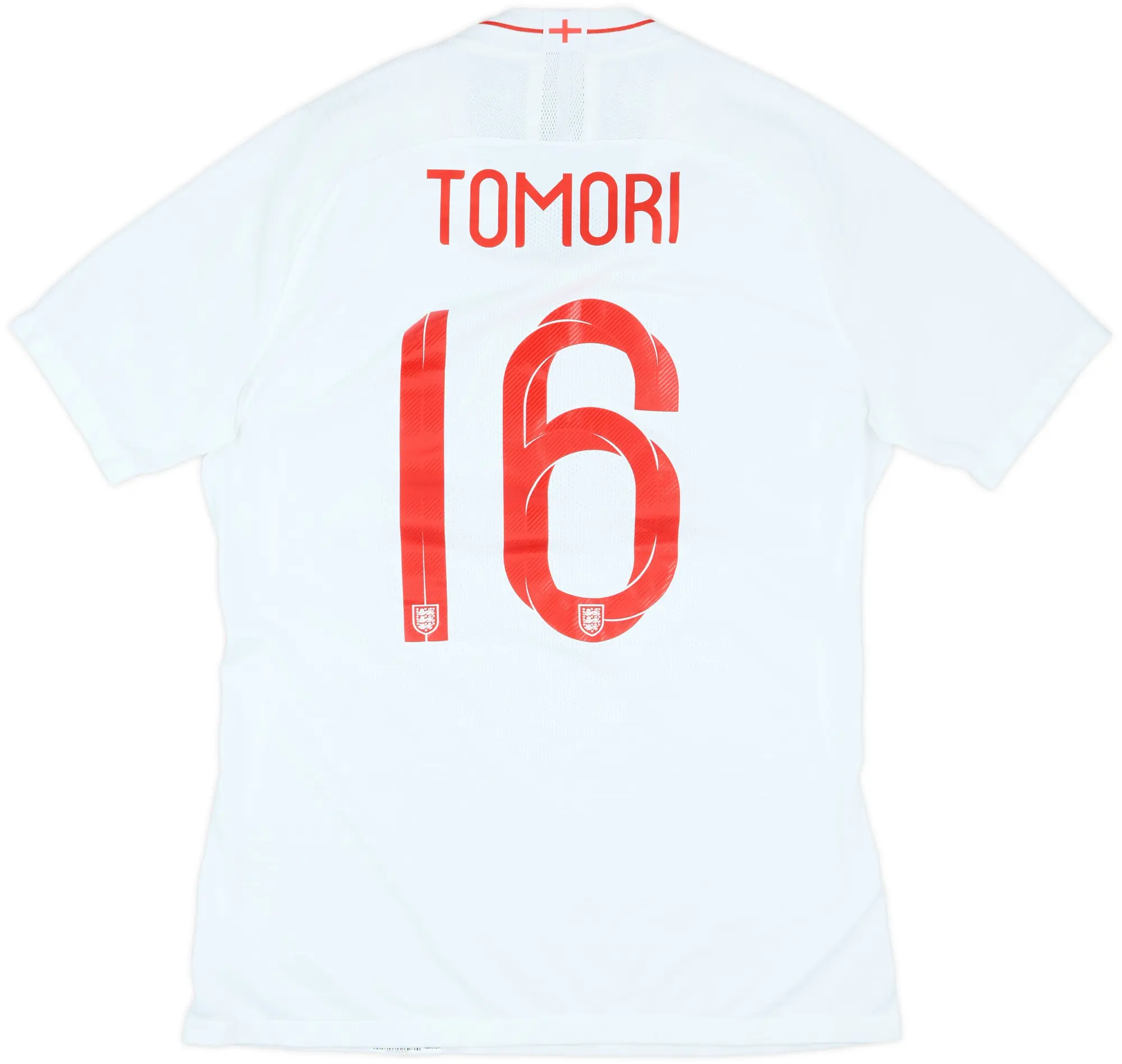 2018-19 England Player Issue Home Shirt Tomori #16