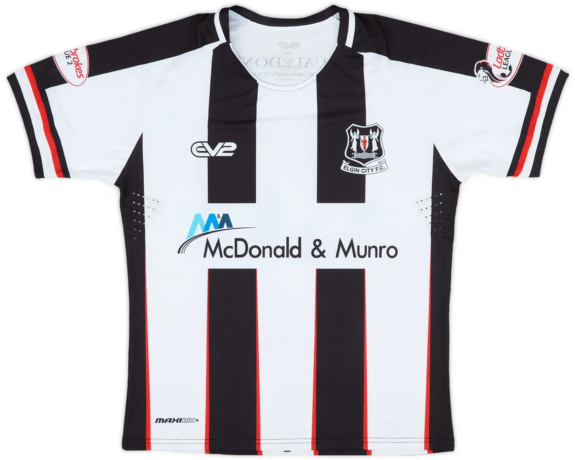 2018-20 Elgin City Match Worn Home Shirt #20