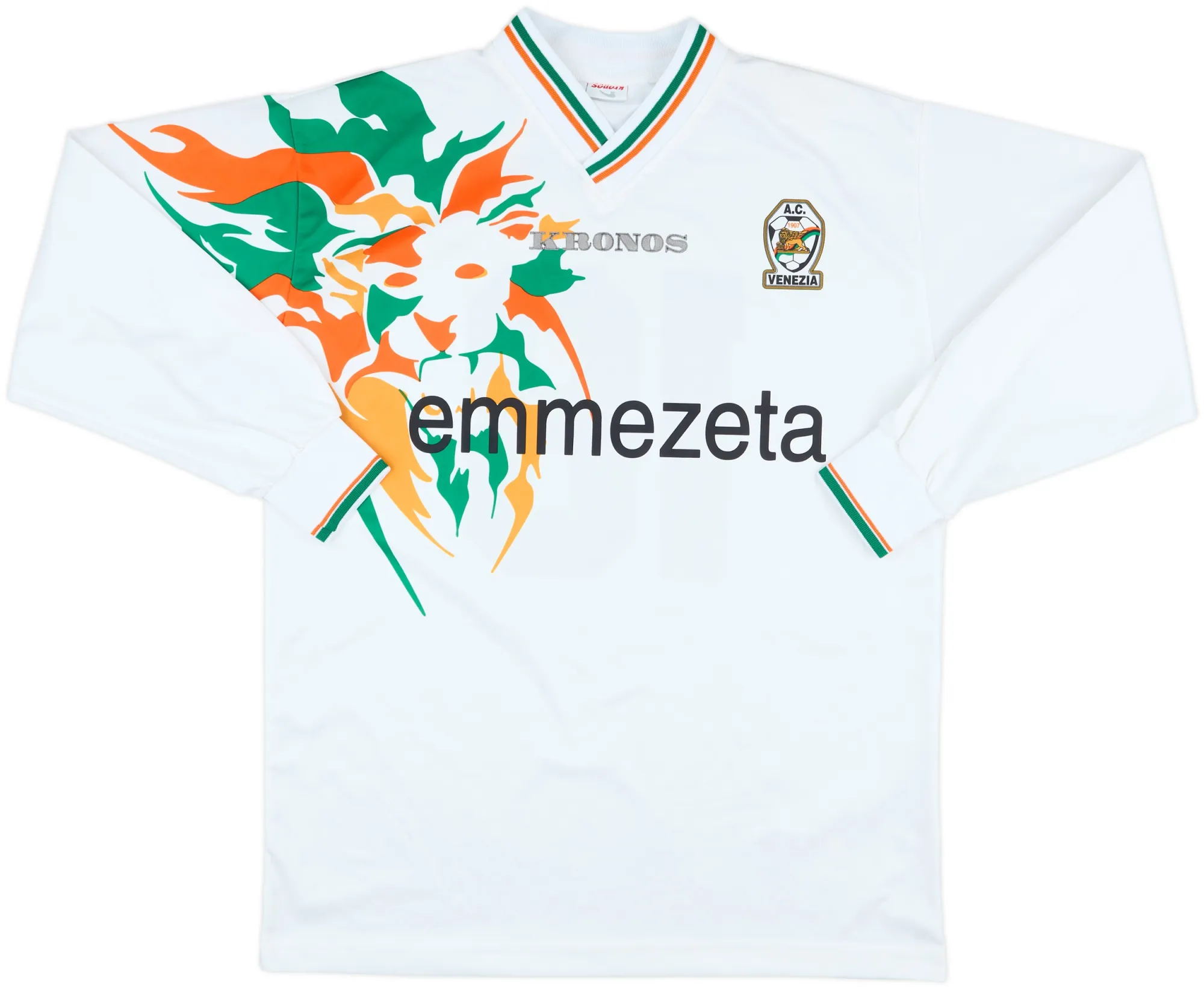 Away Venezia FC Mens LS Player Issue Away Shirt 1998/99