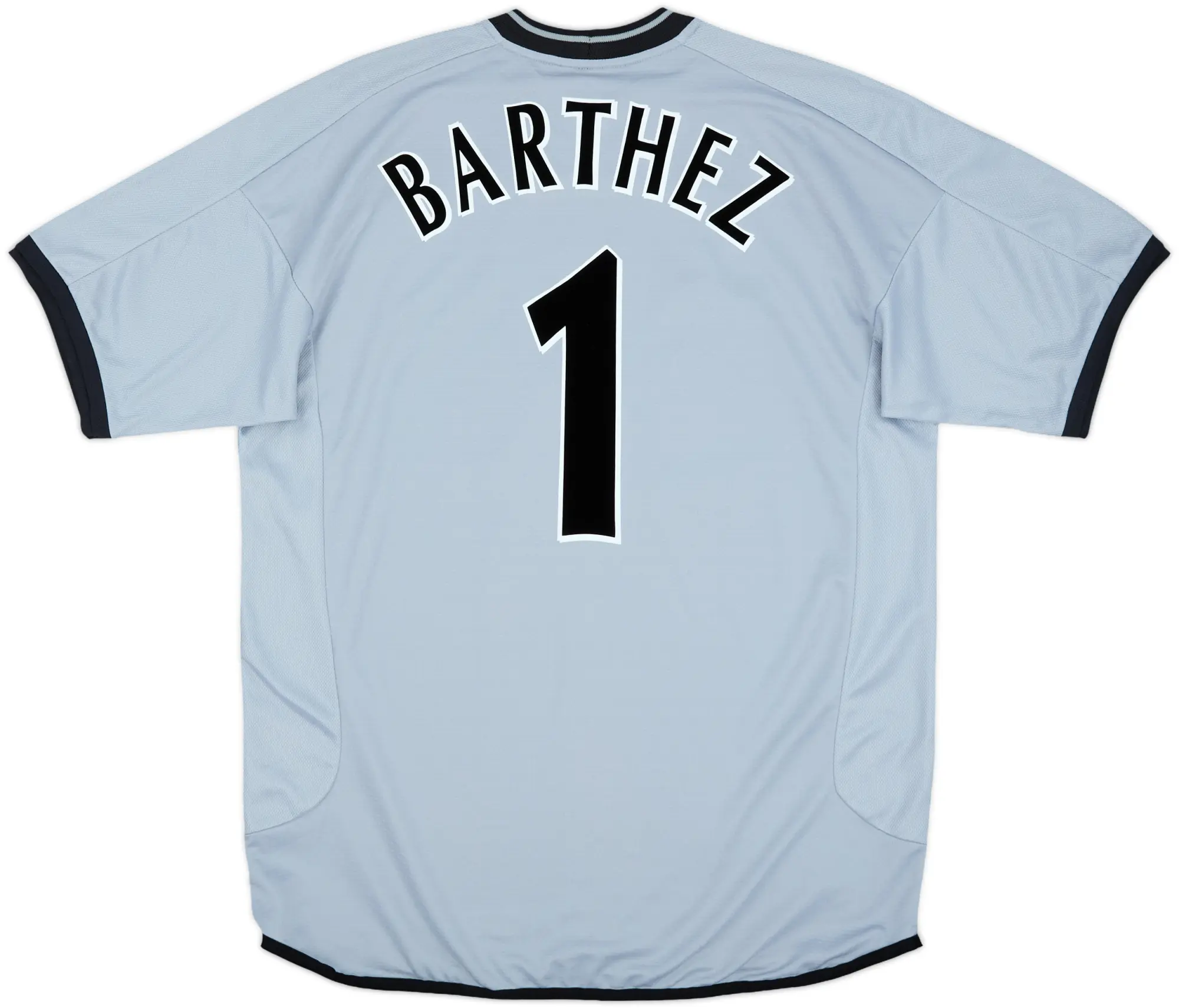 2001-02 Manchester United Centenary GK S/S Shirt Barthez #1 - 8/10 - (L)