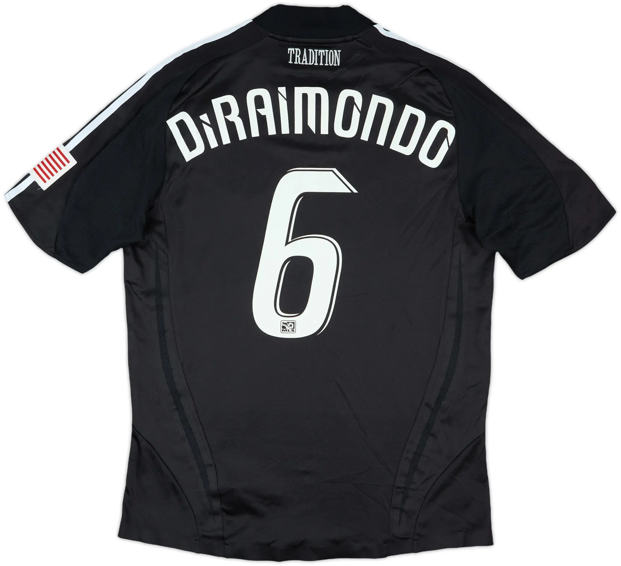 adidas DC United Mens SS Player Issue Home Shirt 2009