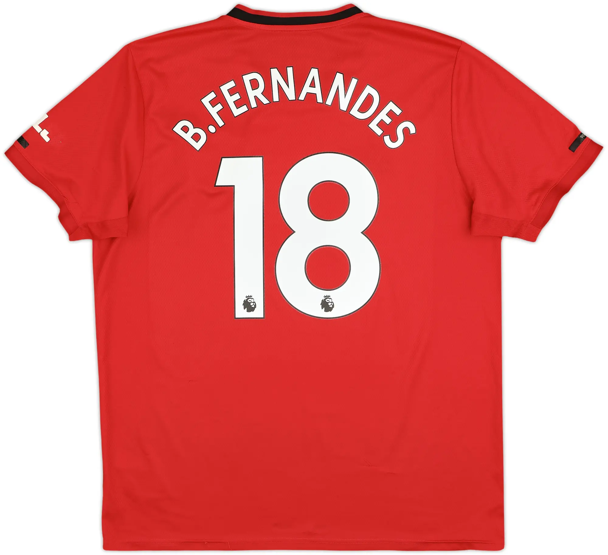 2019-20 Manchester United Home Shirt B.Fernandes #18 - 6/10 - (XL)