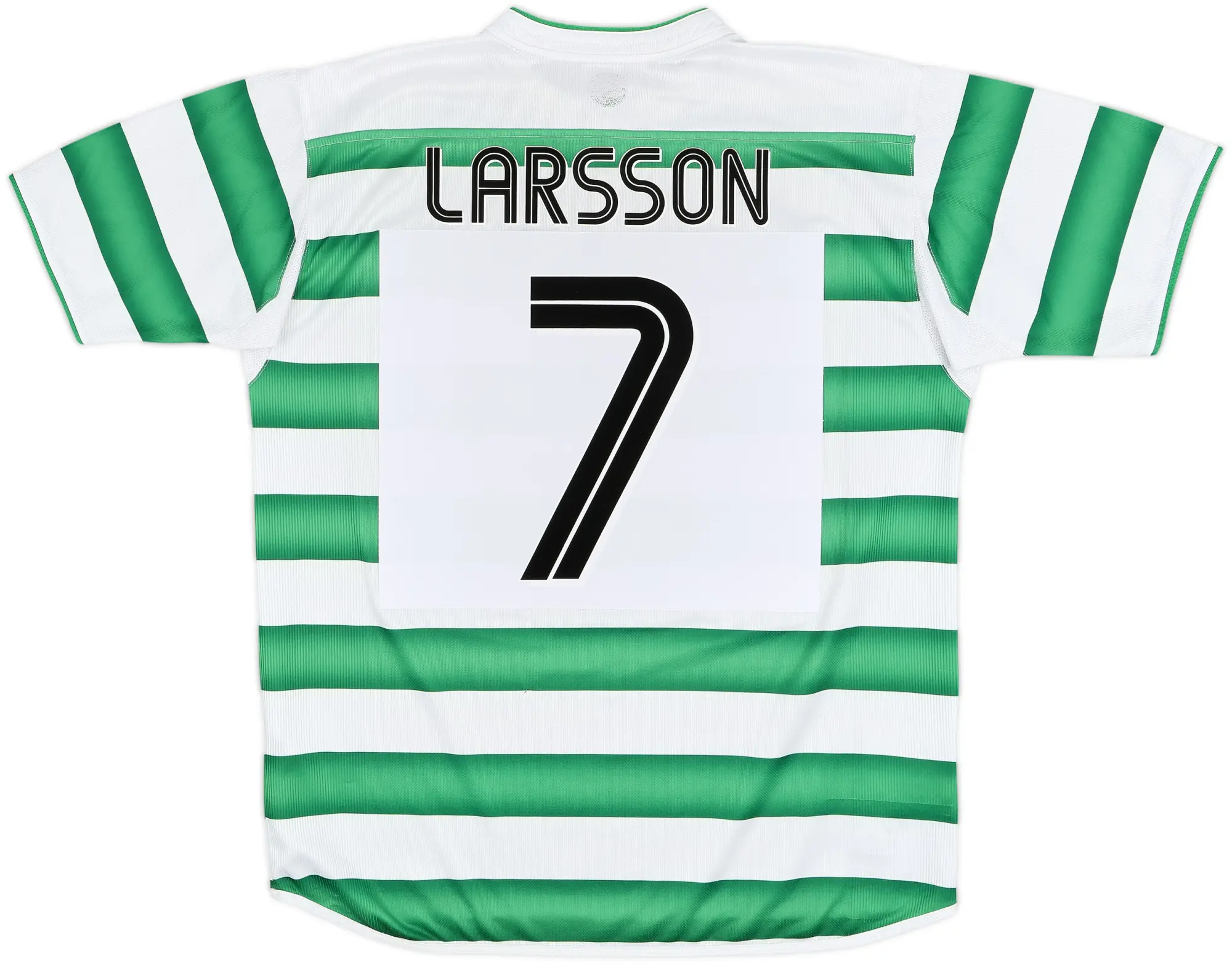 2003-04 Celtic Home Shirt Larsson #7 - 6/10 - (XL)