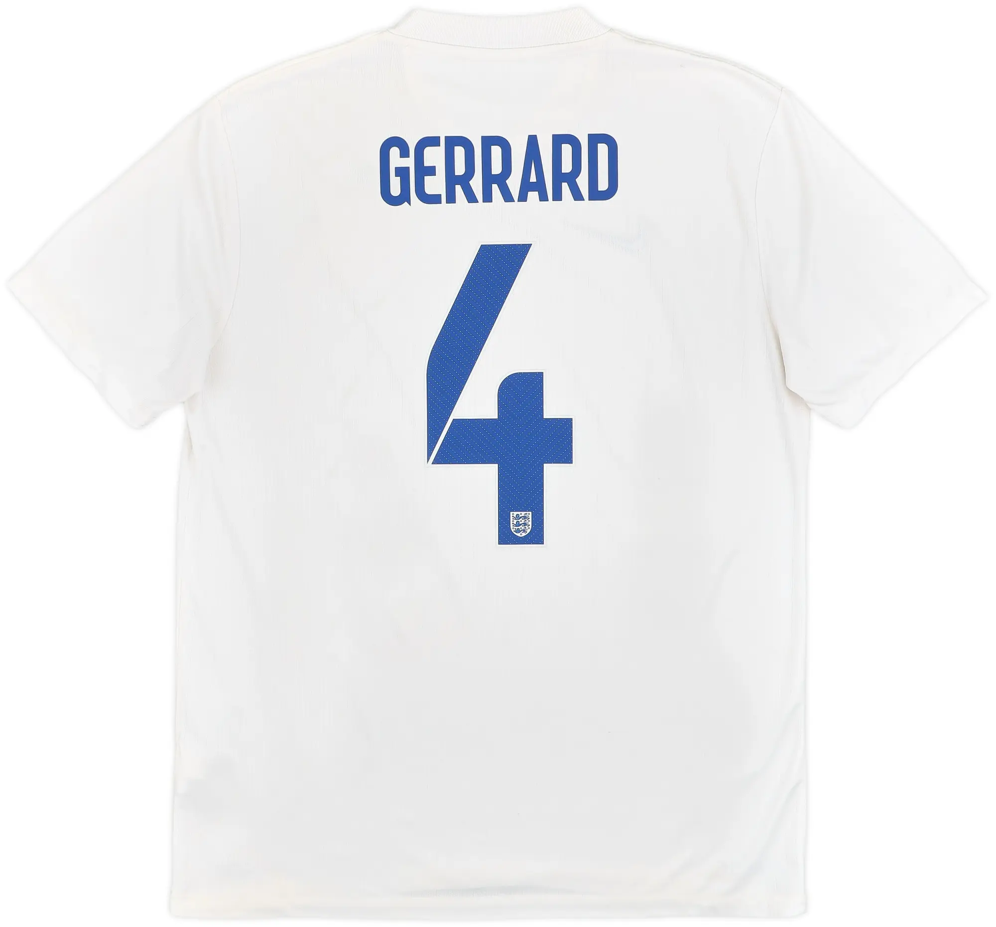 2014-15 England Home Shirt Gerrard #4 - 5/10 - (L)