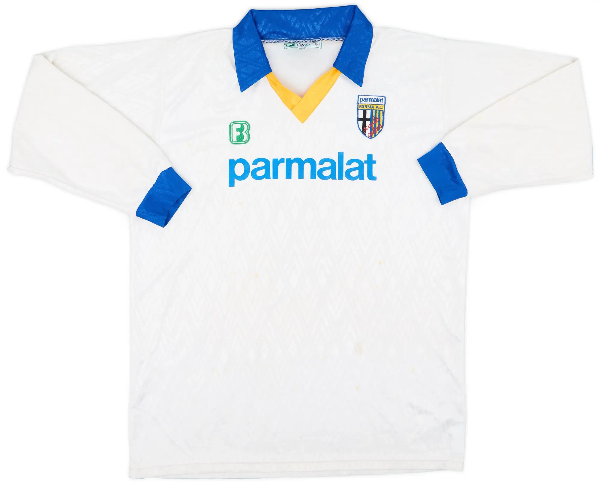 1990-92 Parma Scuola Calcio Home L/S Shirt #9 - 6/10 - (XL)