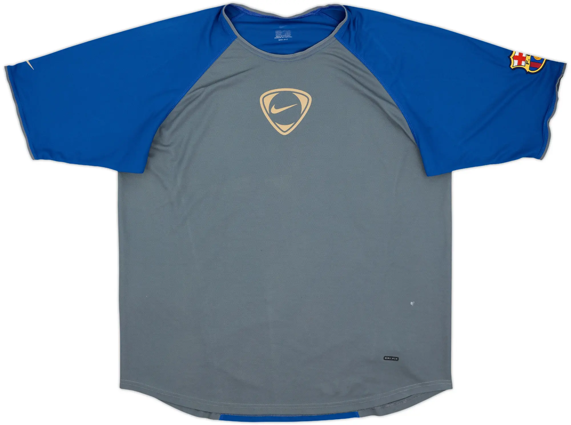 2001-02 Barcelona Nike Training Shirt - 8/10 - (XL)