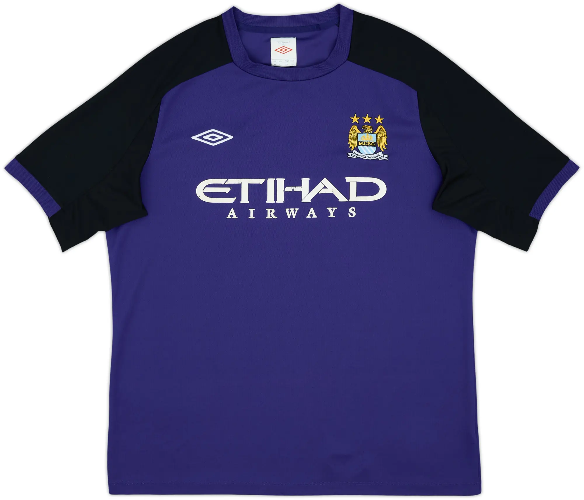 2010-11 Manchester City Umbro Training Shirt - 6/10 - (XL)