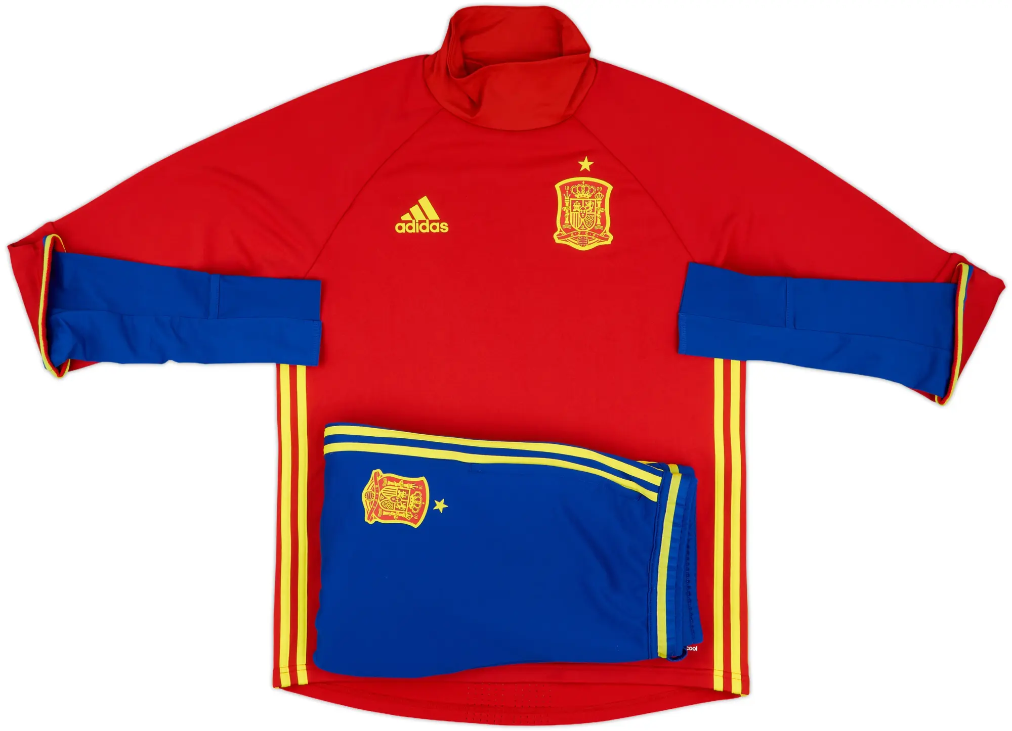 2016-18 Spain adidas Tracksuit - 9/10 - (M)