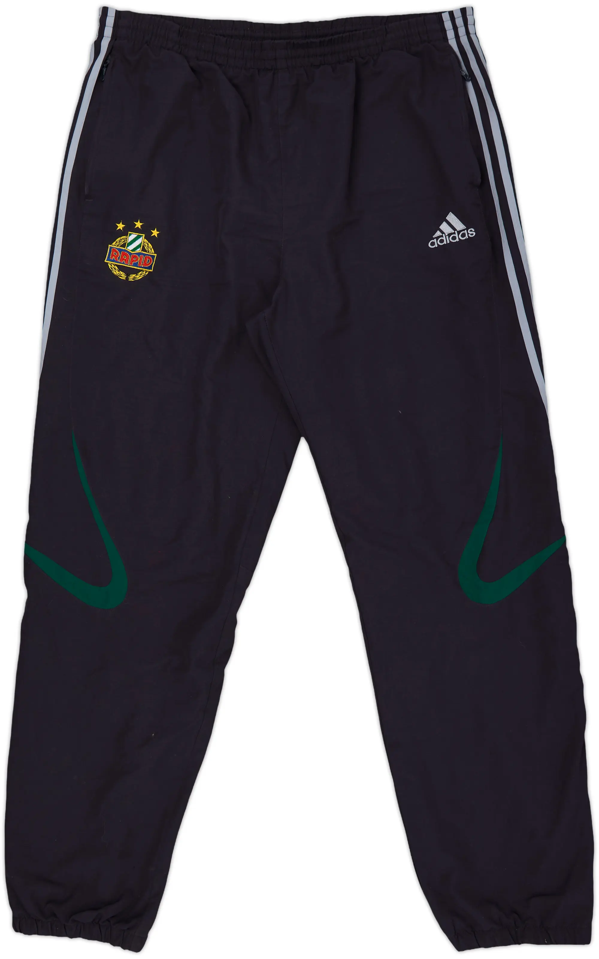 2005-06 Rapid Vienna adidas Track Pants/Bottoms - 9/10 - (XL)
