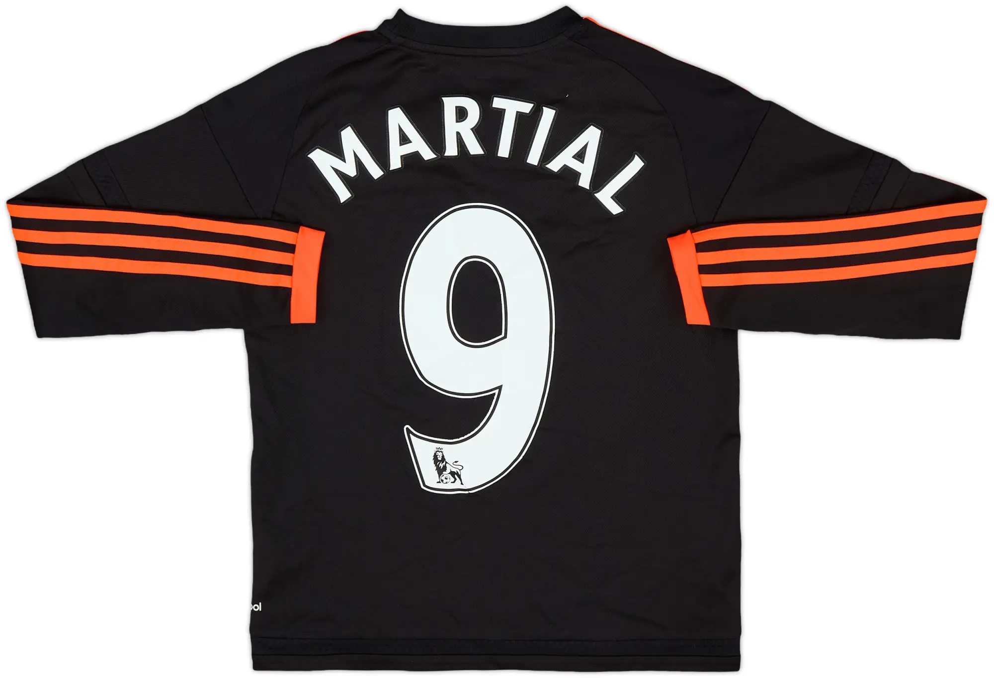 2015-16 Manchester United Third L/S Shirt Martial #9 - 8/10 - (M.Boys)