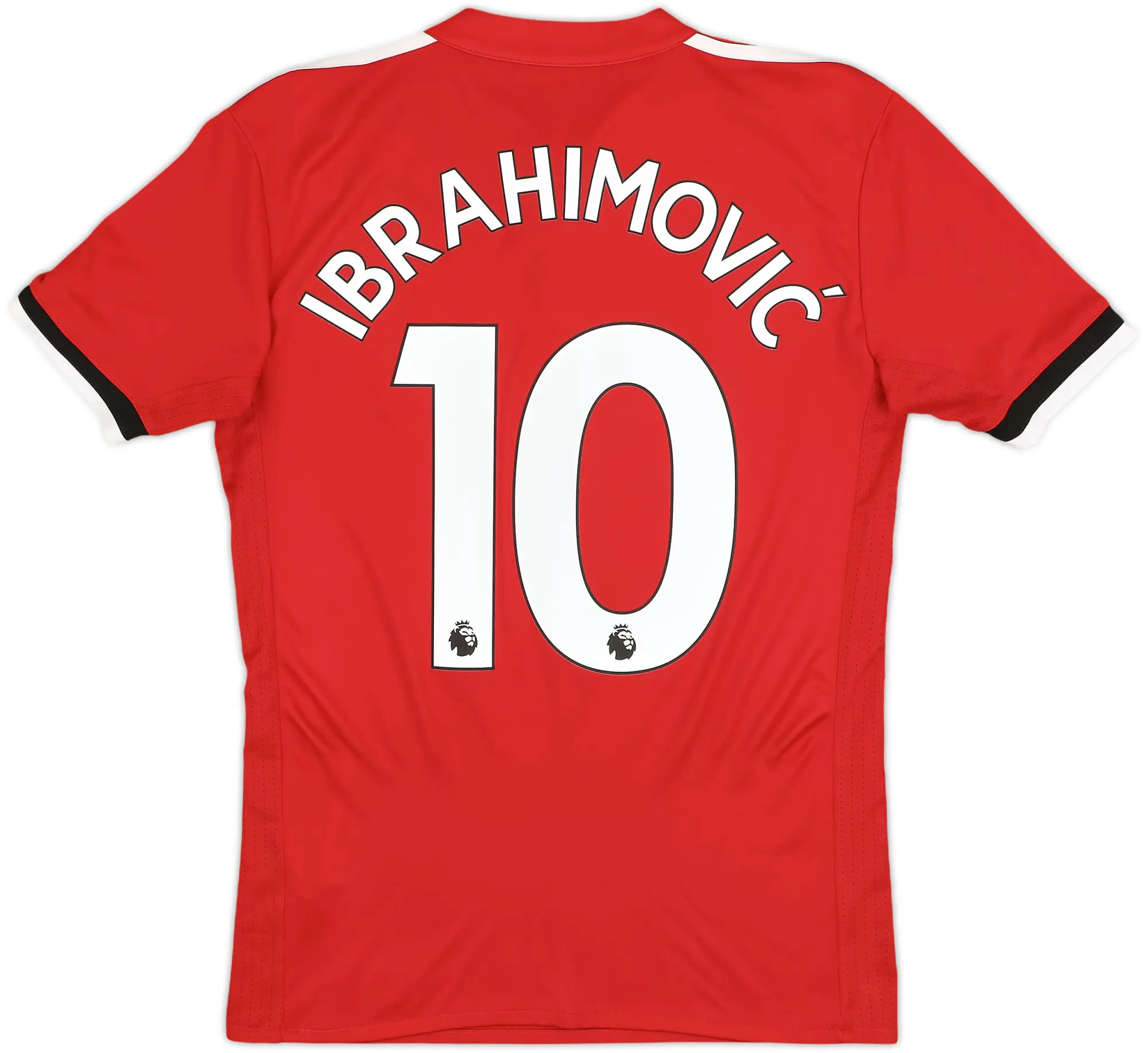 2017-18 Manchester United Home Shirt Ibrahimovic #10 - 9/10 - (XS)