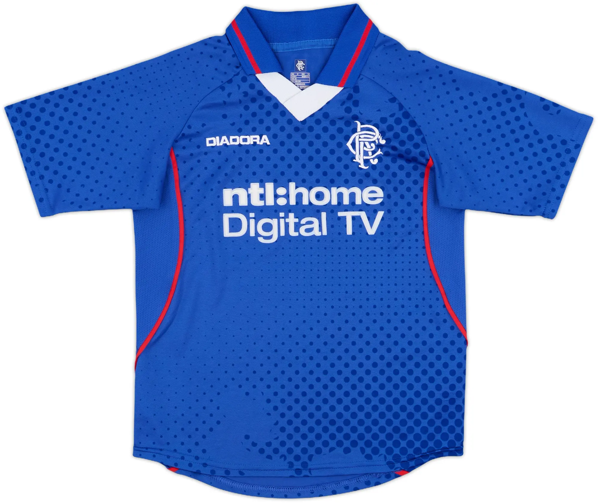2002-03 Rangers Home Shirt - 9/10 - (S.Boys)