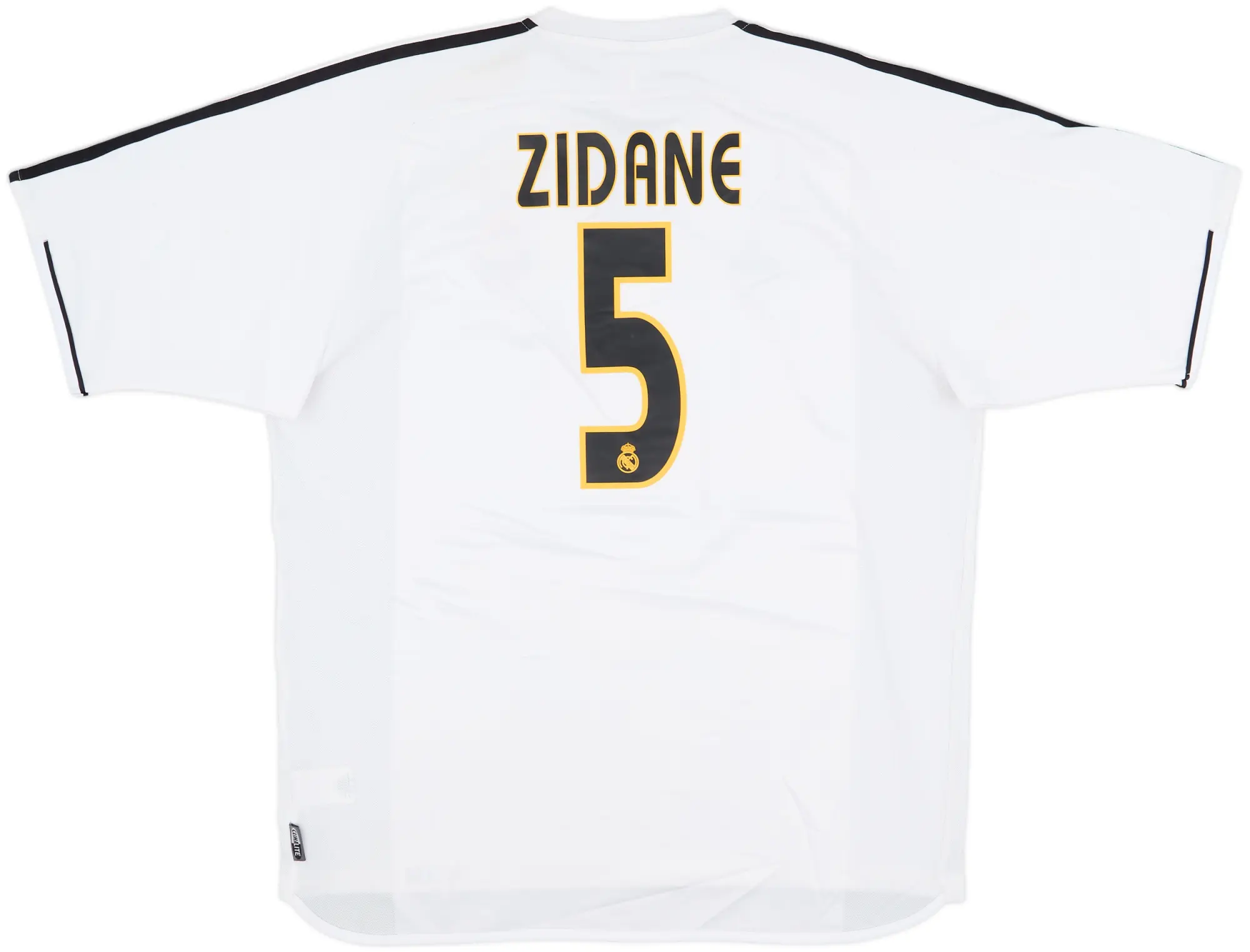 2003-04 Real Madrid Home Shirt Zidane #5 - 6/10 - (XL)